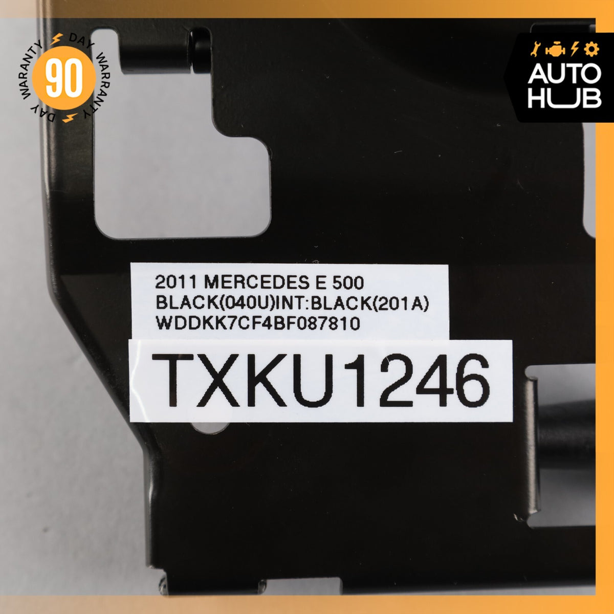 11-17 Mercedes W207 E550 E350 E400 Convertible Rear Left Side Flap Black OEM - photo 8