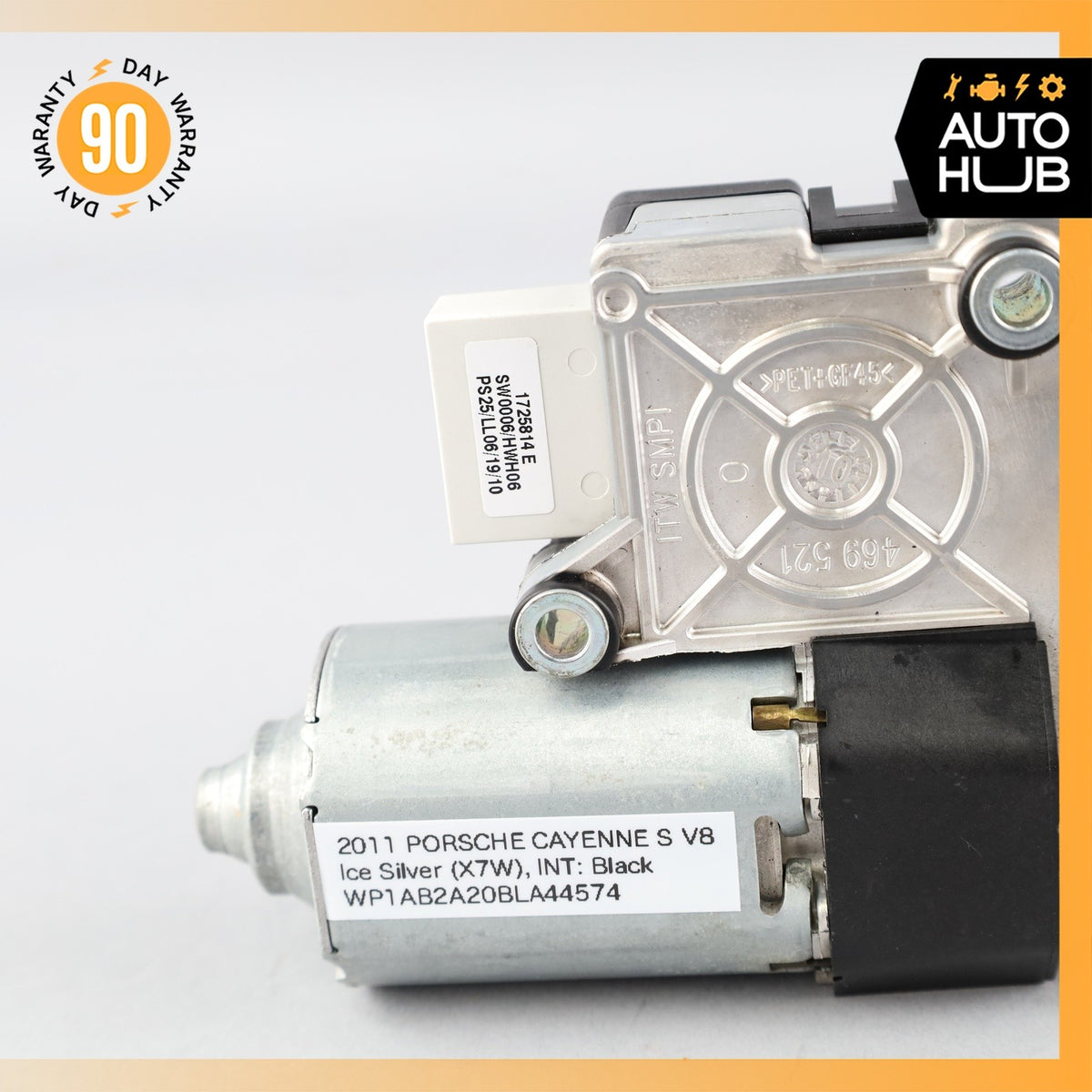 11-18 Porsche Cayenne 958 Turbo / Hybrid S Roof Sun Shade Roller Blind Motor OEM - photo 6