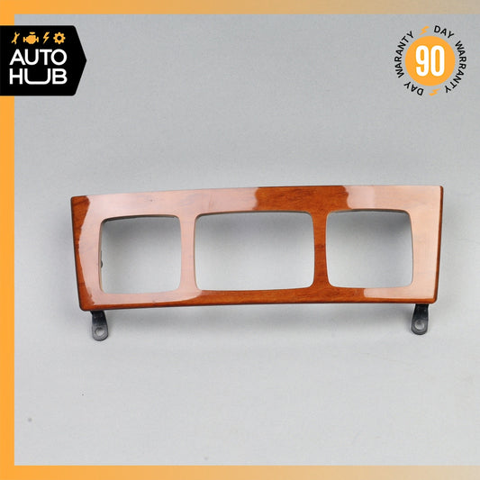 03-06 Mercedes W220 S350 S55 S500 A/C Heater Climate Control Wood Trim OEM - photo 1