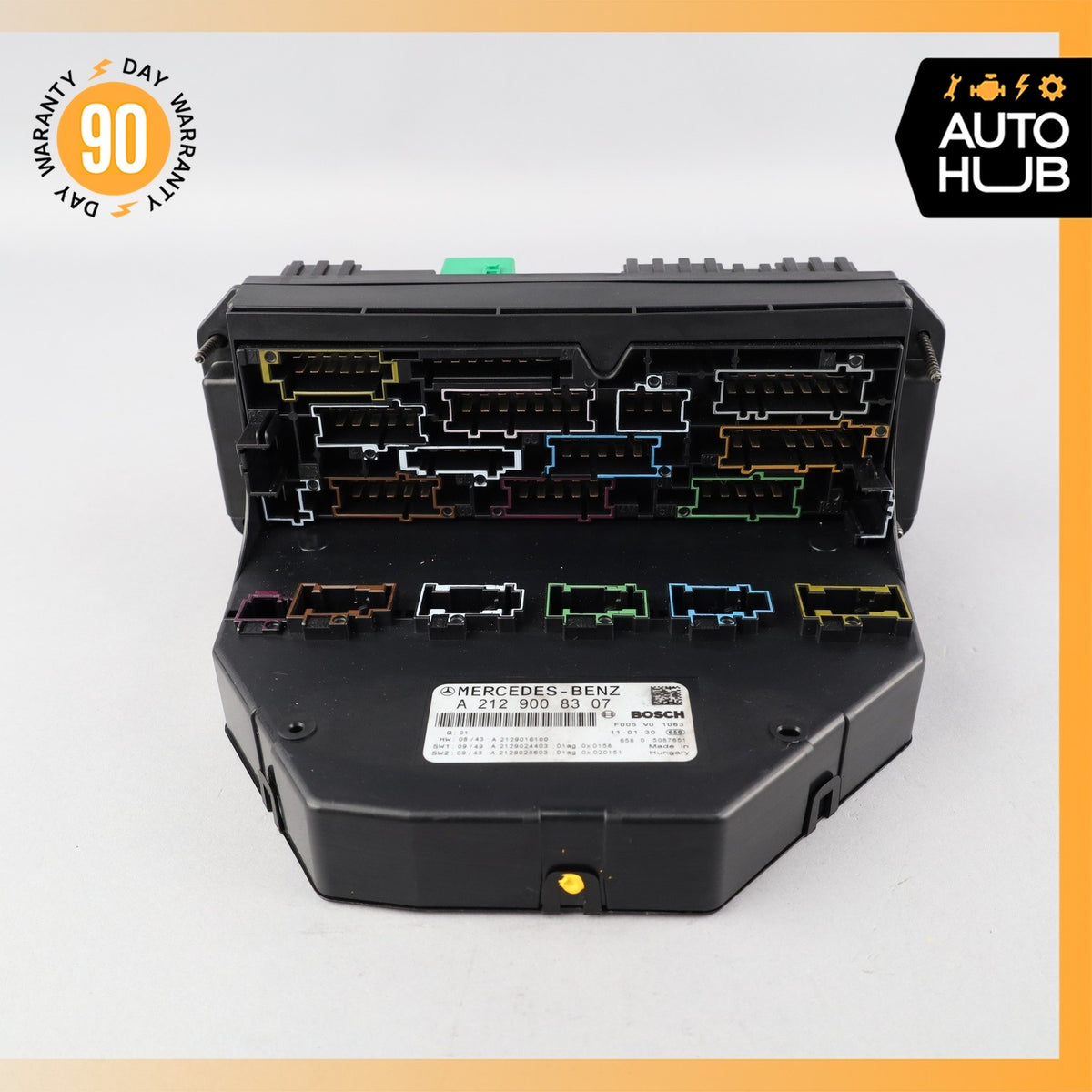 10-20 Mercedes W212 E350 CLS63 SLK250 Front SAM Module Relay Fuse Box OEM - photo 4