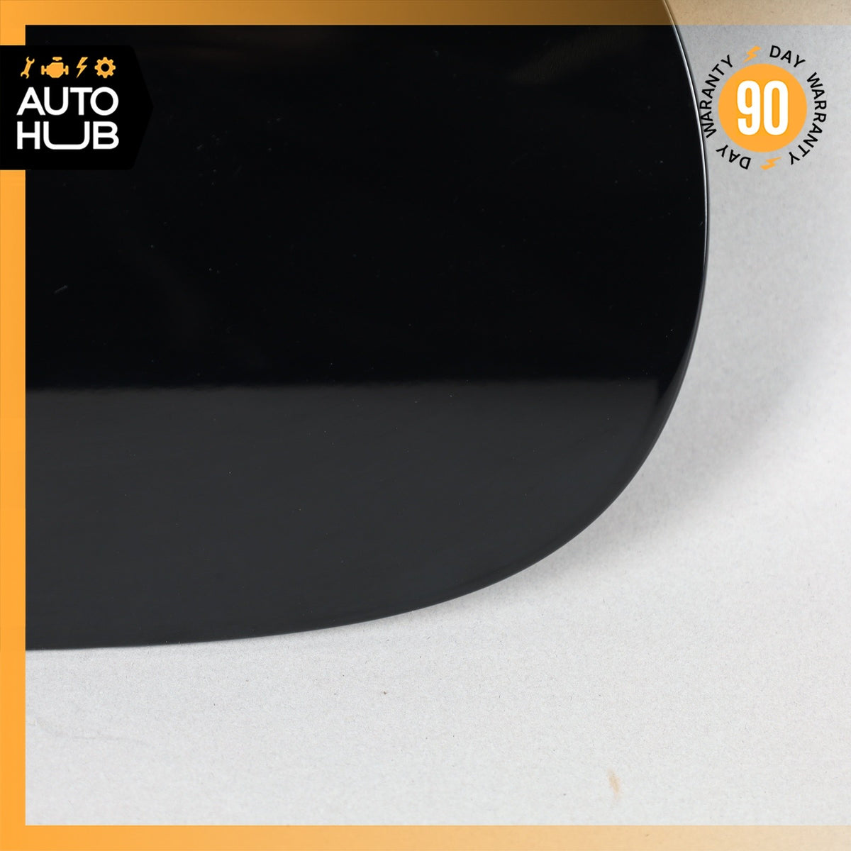 11-18 Porsche Cayenne 958 Fuel Door Lid Gas Tank Cover Black OEM - photo 4