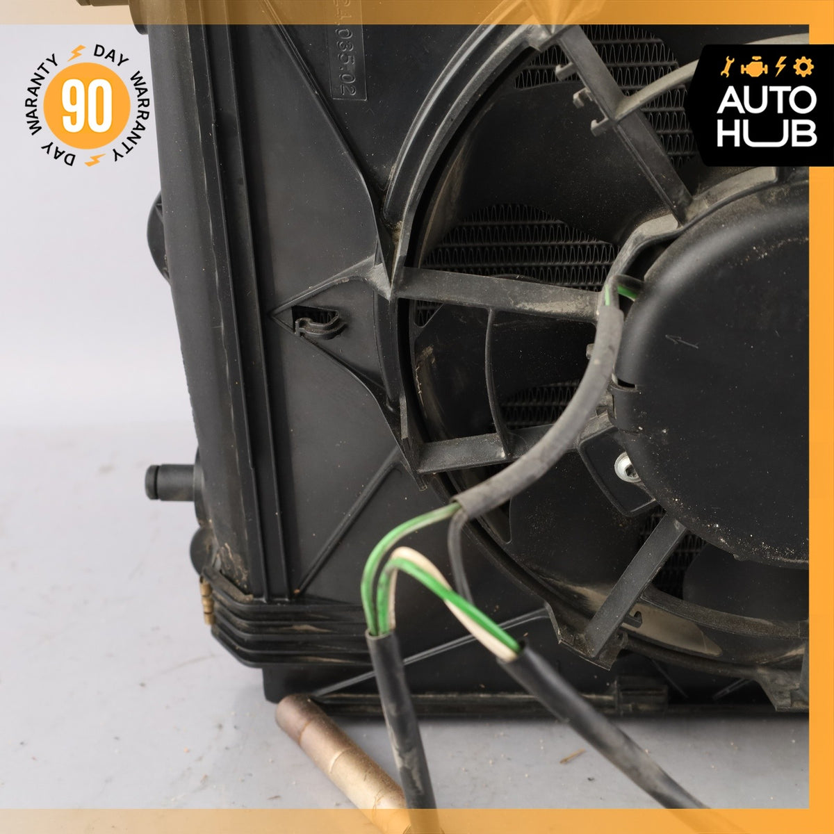 99-04 Porsche Boxster 986 Left Engine Radiator Condenser Cooling Fan OEM 24k - photo 6