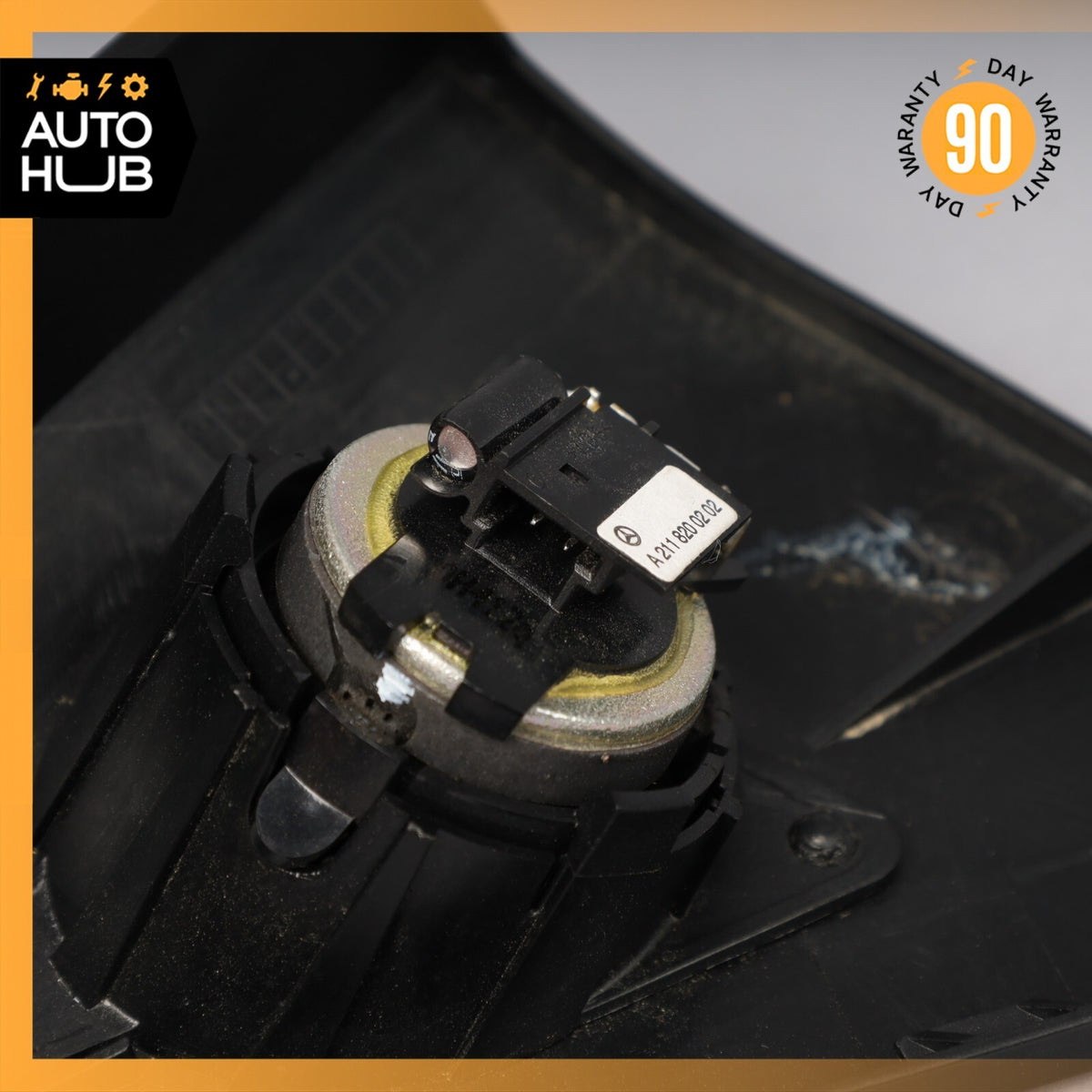 Mercedes W204 C300 C250 Front Left Side Door Panel Tweeter Cover Black OEM - photo 9