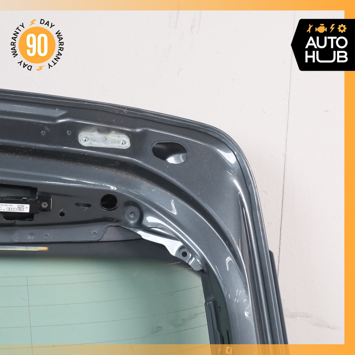 16-18 Audi 8V A3 E-Tron Trunk Lid Liftgate Tailgate Hatch Shell Gray OEM - photo 16