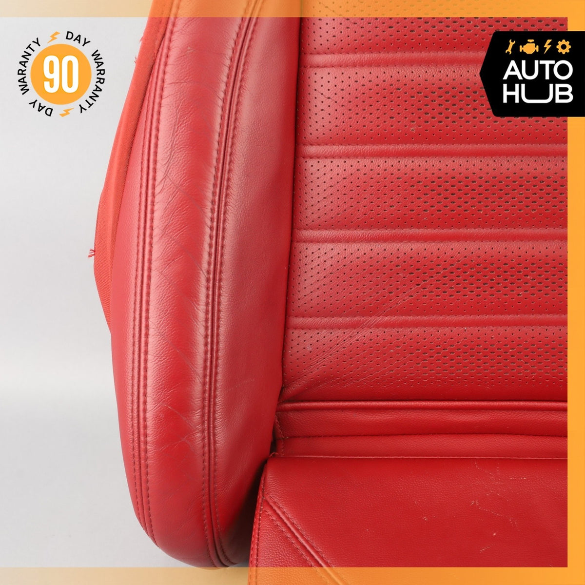17-24 Alfa Romeo 952 Giulia Sport Front Right Side Lower Seat Cushion Red OEM - photo 5
