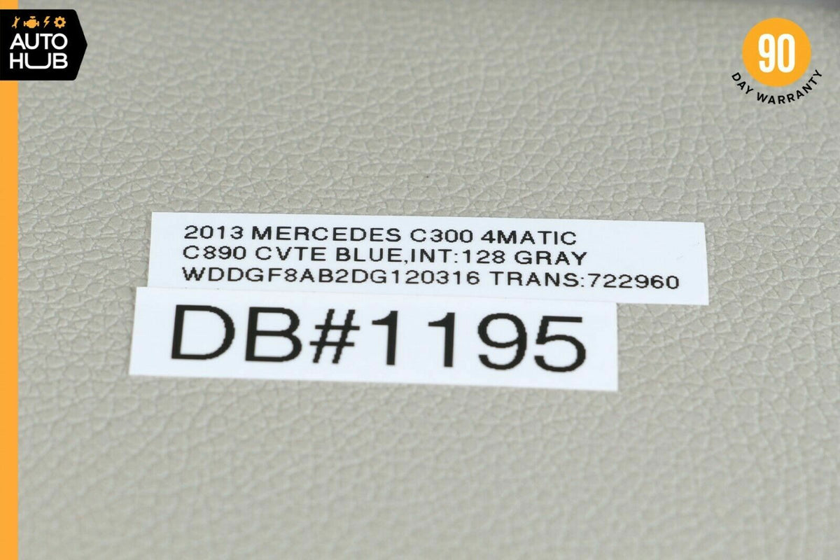 08-15 Mercedes W204 C300 GLK350 Seat Airbag Air Bag SRS Front Left Gray OEM - photo 9