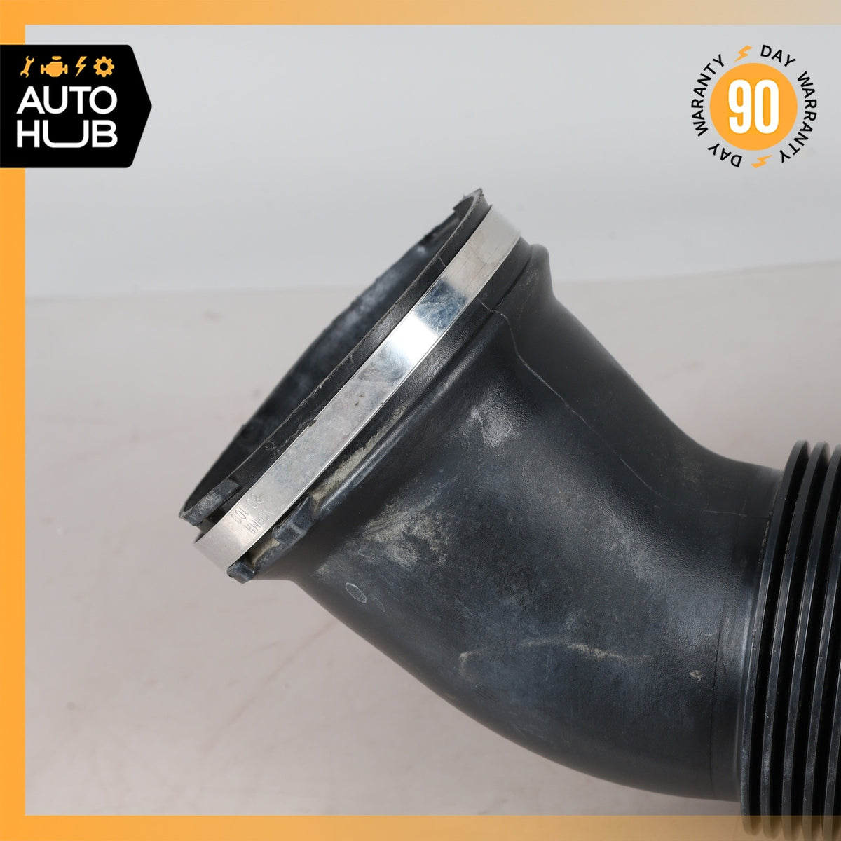 11-14 Audi D4 A8  Air Intake Duct Pipe Hose Left Side OEM - photo 2