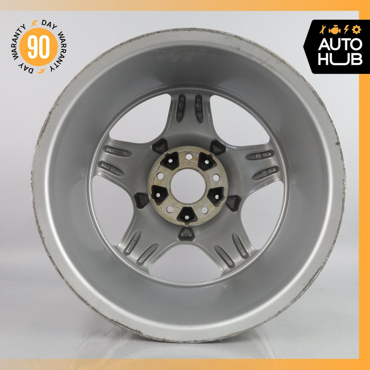 Mercedes R170 SLK230 C280 8.5 x 17 17" Rear Wheel Rim Silver 1704011402 OEM - photo 10