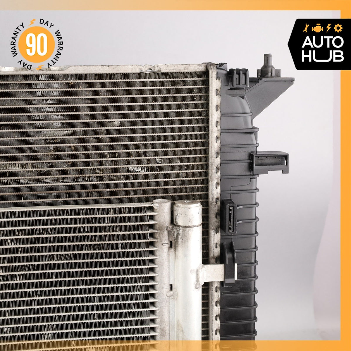 08-12 Audi B8 A4 S4 A5 Engine Motor Cooling Radiator A/C Condenser OEM - photo 14