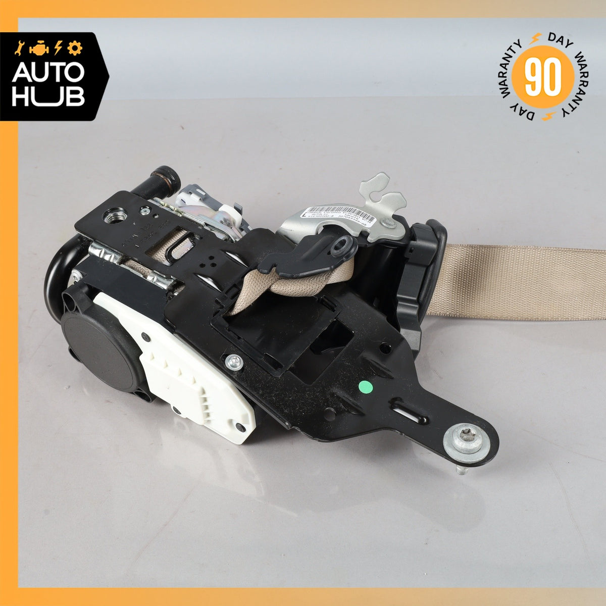 10-17 Mercedes W207 E350 E550 Front Left Driver Side Seat Belt Beige OEM 21k - photo 11