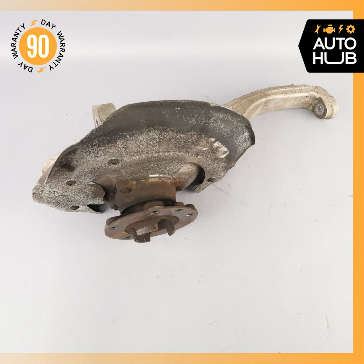 11-18 Porsche Cayenne 958 Front Right Knuckle Spindle 7P0615312B OEM - photo 2