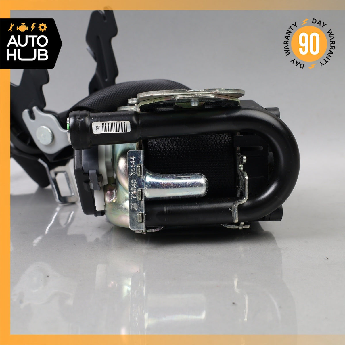10-13 Mercedes W207 E550 E350 Front Right Passenger Side Seat Belt Black OEM 76k - photo 11