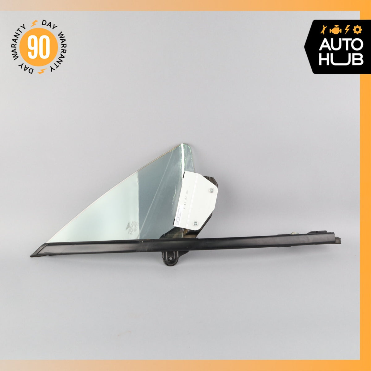 03-10 Bentley Continental GT Front Right Side Door Vent Window Glass OEM - photo 1