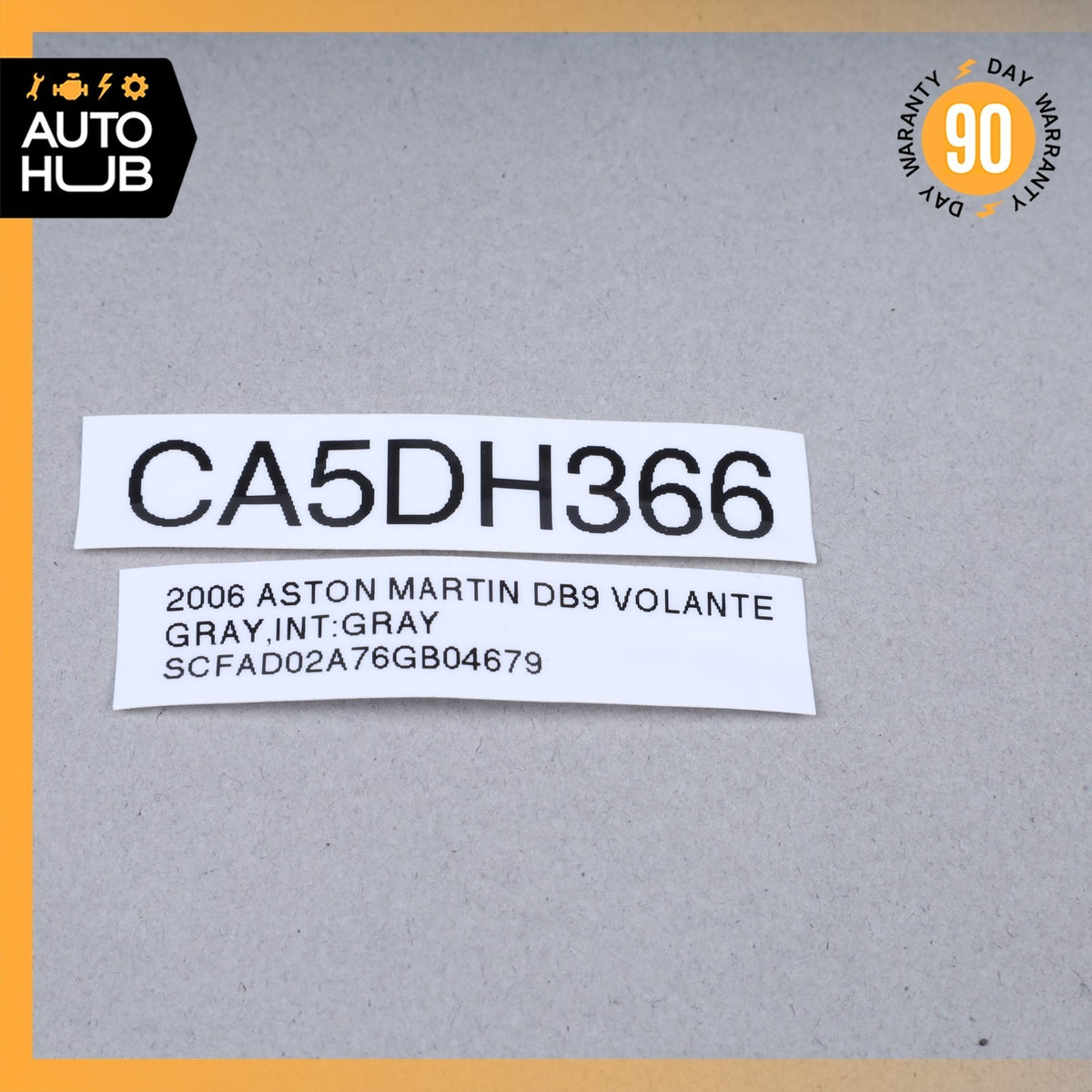 Aston Martin DB9 Center Console Sport Switch Control Button 6G3314B626AA OEM 34k - photo 7