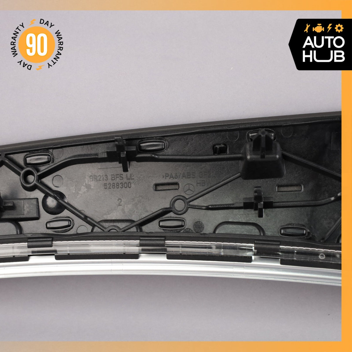 17-23 Mercedes W213 E300 E400 Center Dashboard Dash Trim Molding Wood OEM - photo 20