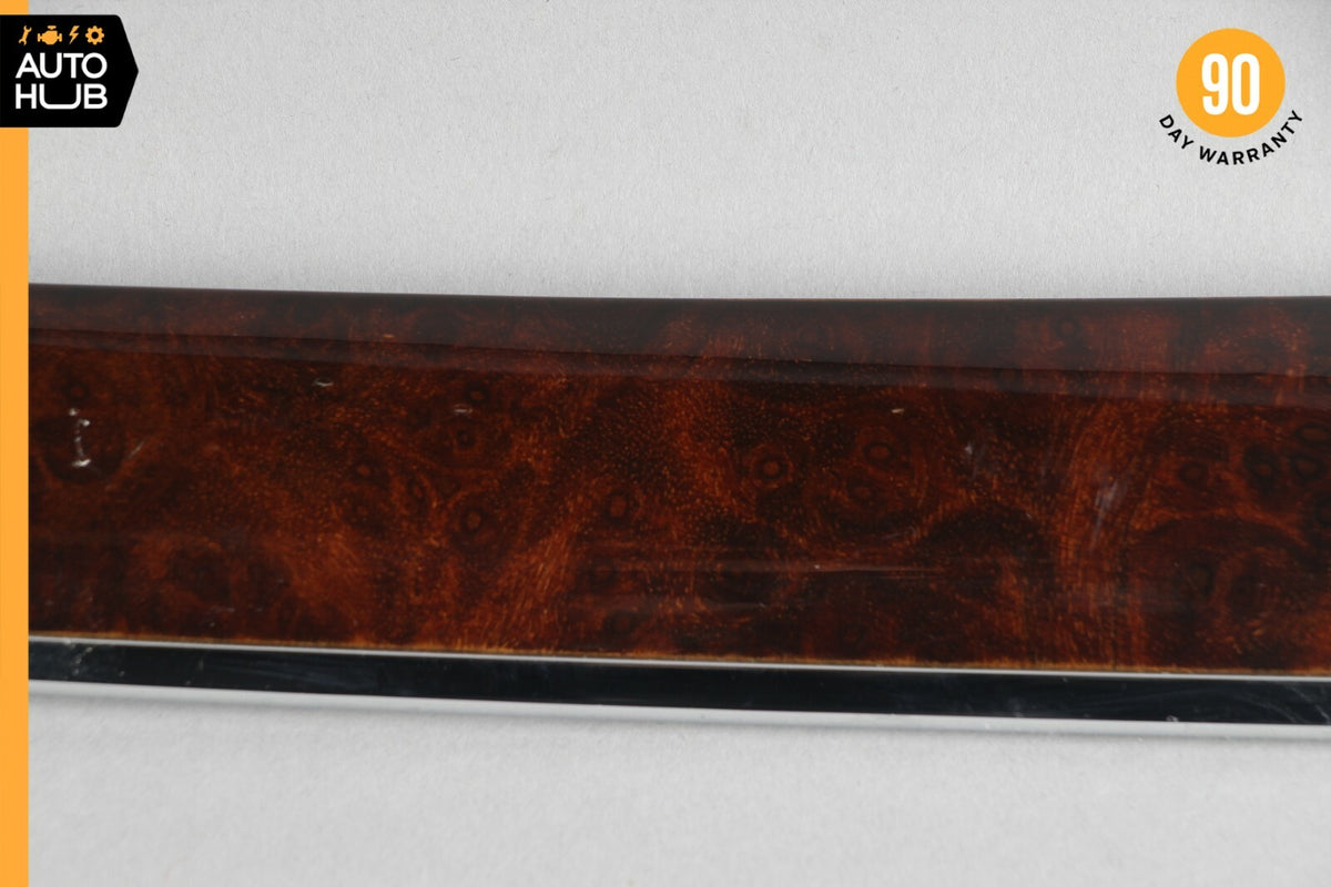 06-12 Mercedes W164 ML550 GL450 Front Right Side Door Panel Bezel Trim Wood OEM - photo 3