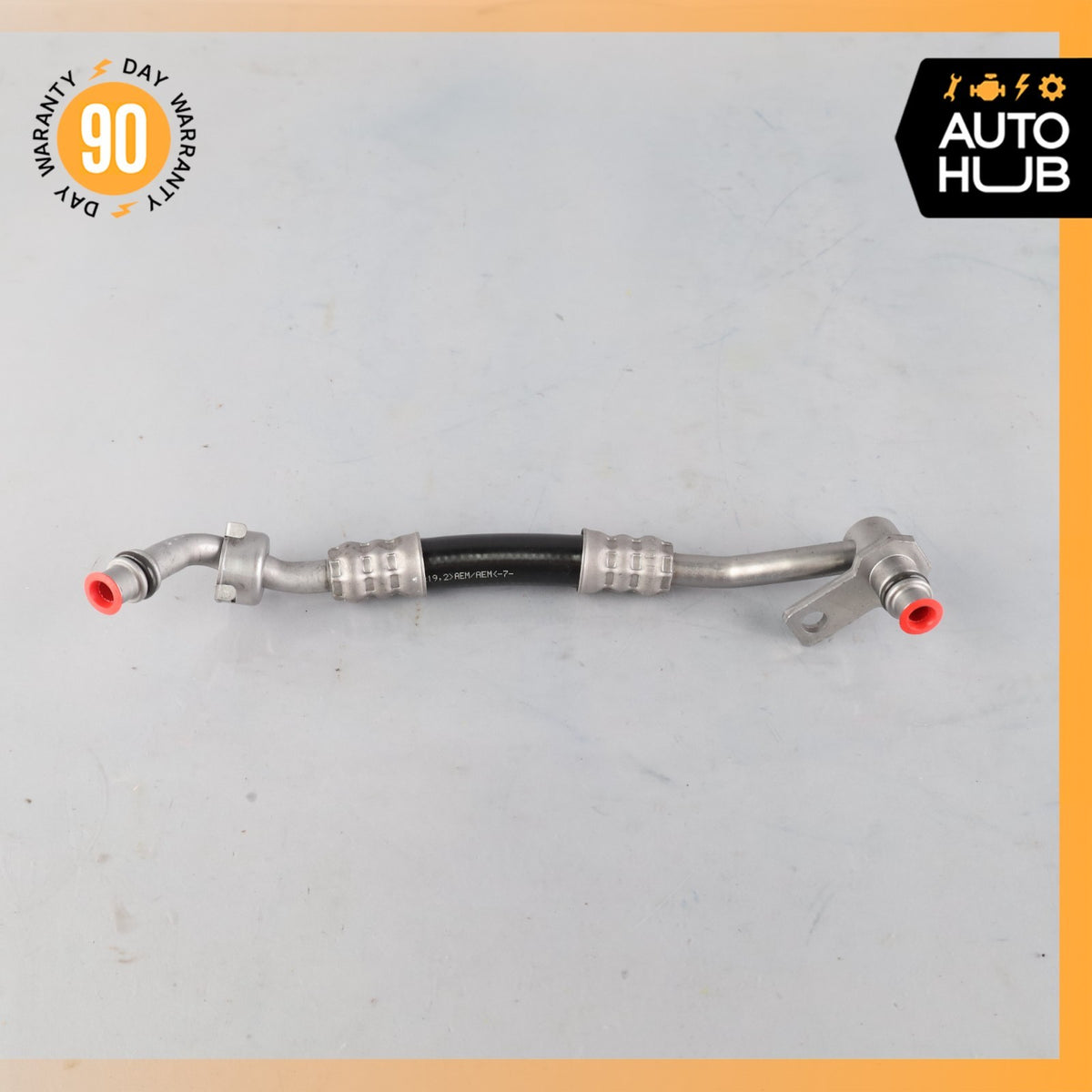 13-14 Bentley Continental GTC GT 4.0L Engine Cooling Oil Return Line OEM 49k - photo 2