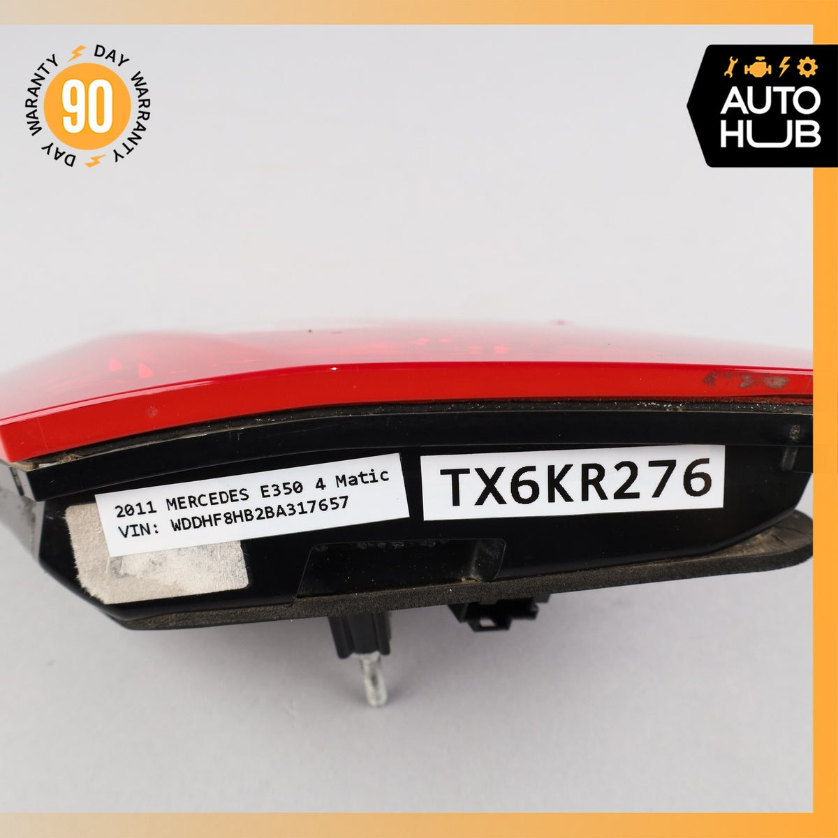 10-13 Mercedes W212 E350 E400 E550 Inner Tail Light Lamp Rear Right Side OEM - photo 12