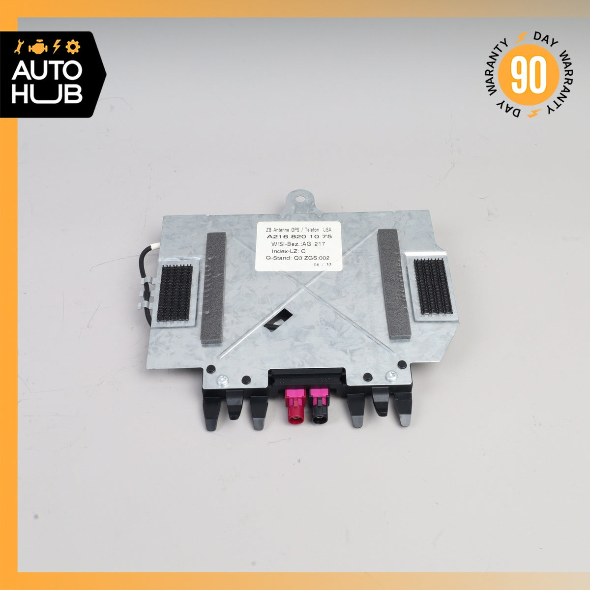 Mercedes W216 CL550 Trunk Phone Antenna Control Module OEM - photo 3