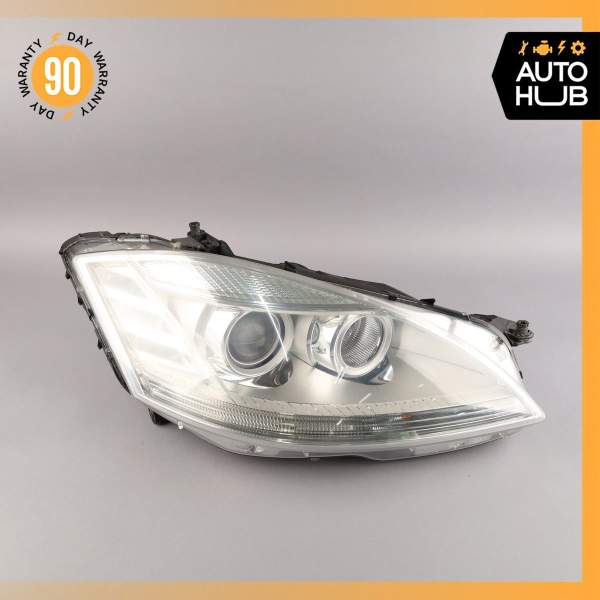 10-13 Mercedes W221 S400 Right Passenger Side Headlight Lamp Bi-Xenon OEM - photo 2