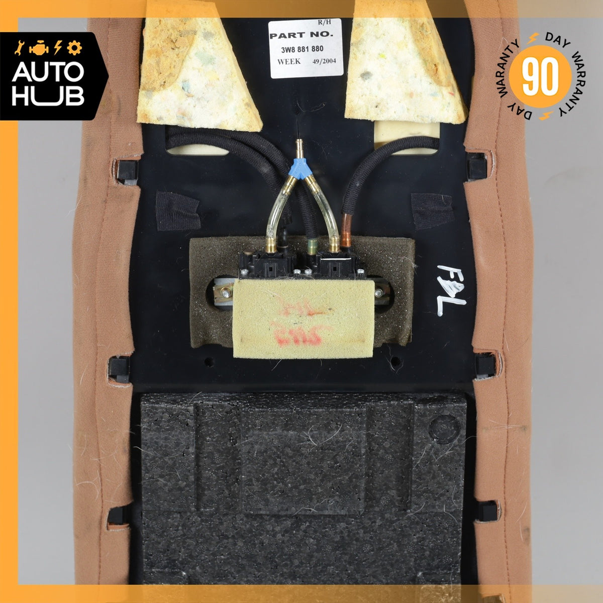 Bentley Continental GT GTC Front Right Side Seat Upper Center Cushion OEM 87k - photo 7