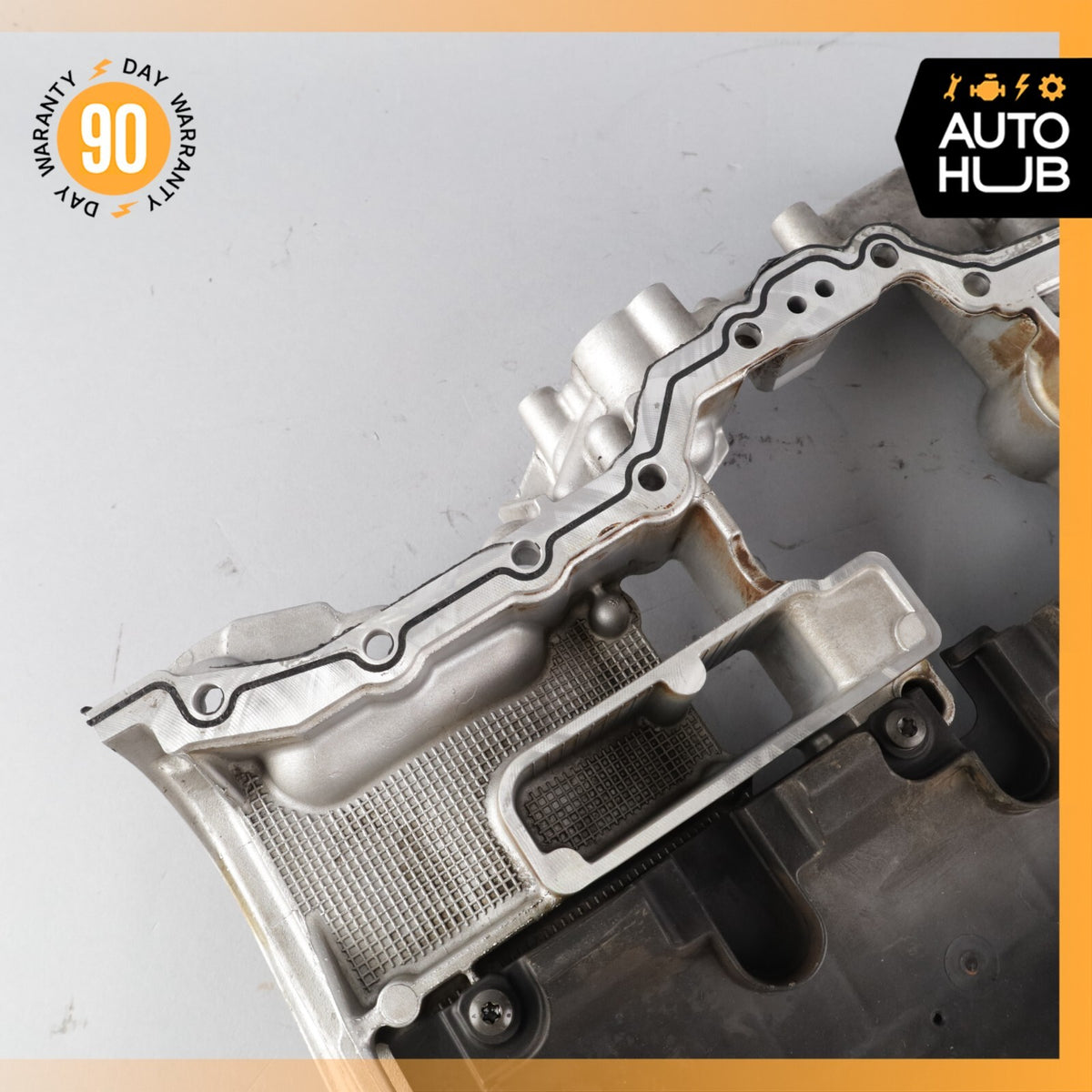 11-18 Porsche Cayenne 958 / Touareg Hybrid Engine Upper Oil Pan 06E103603AL OEM - photo 6