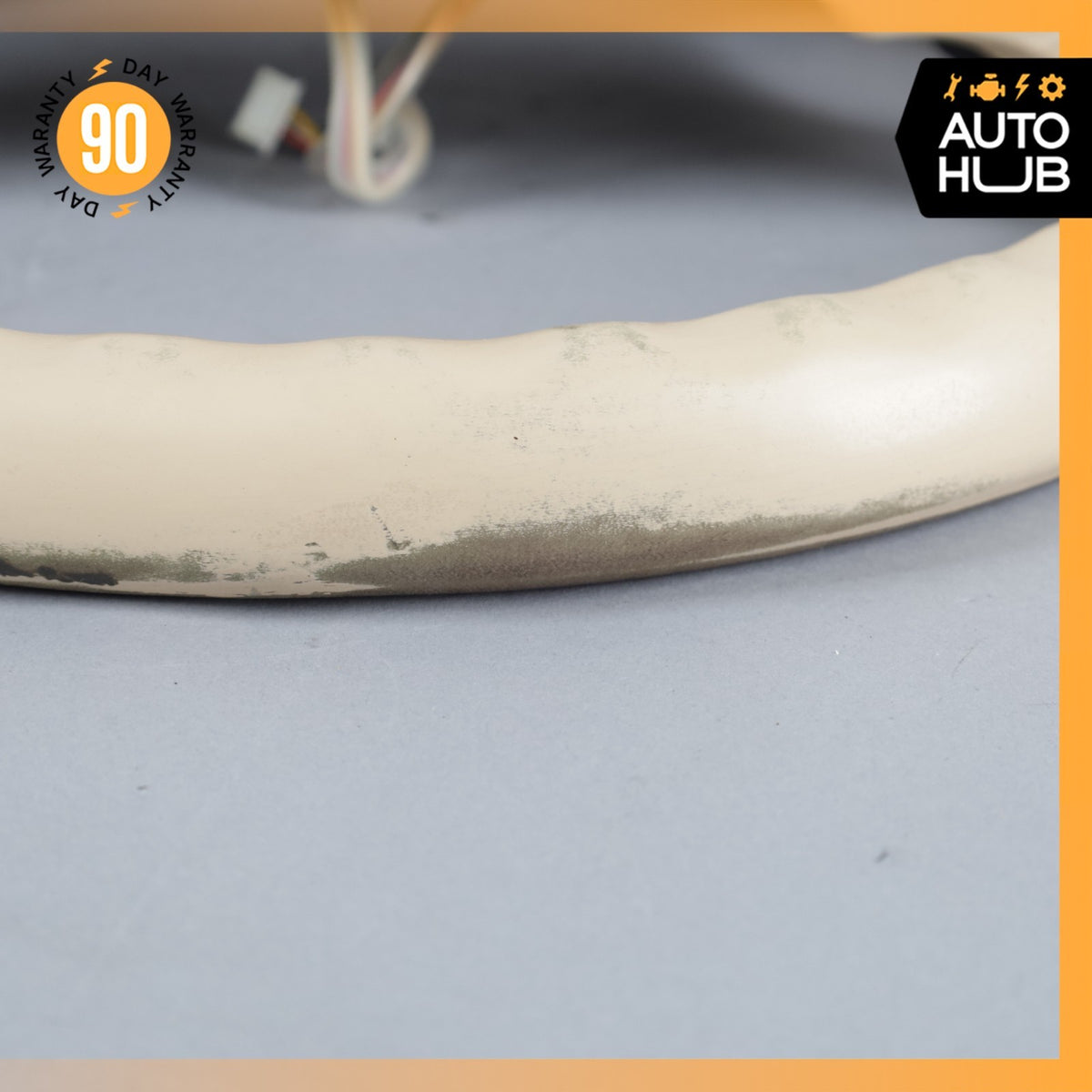 99-02 Rolls Royce Silver Seraph Steering Wheel Beige Wood PH32688PA OEM - photo 10