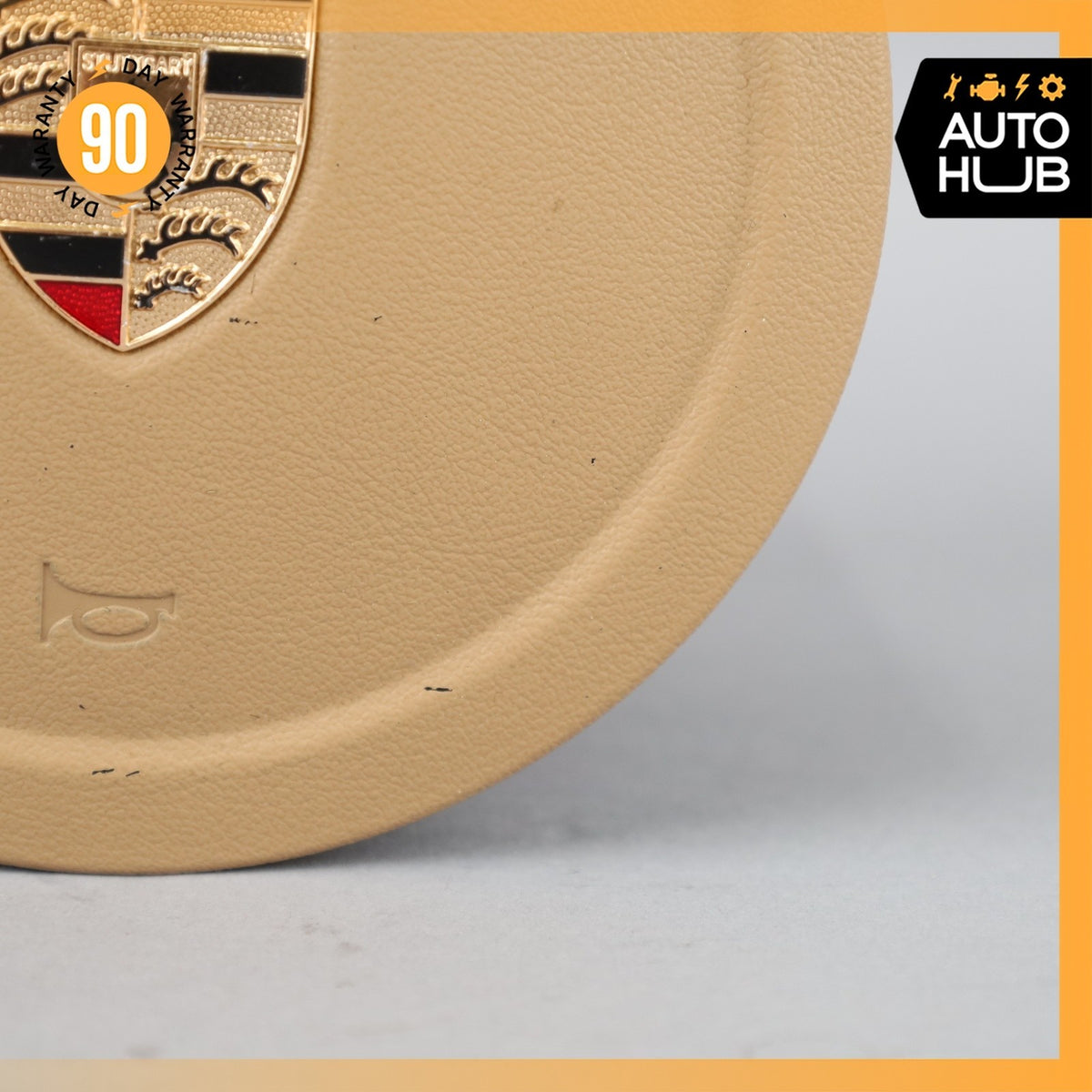 10-16 Porsche Panamera 970 Steering Wheel Airbag Air Bag Beige OEM 68k - photo 7
