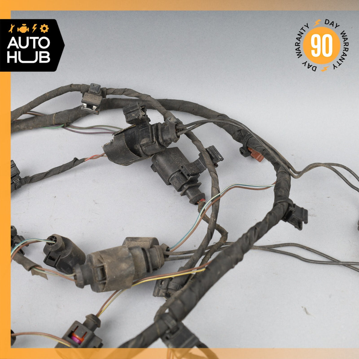Bentley Continental Flying Spur Rear Bumper Parking Wire Harness w/ Marker Light - photo 6