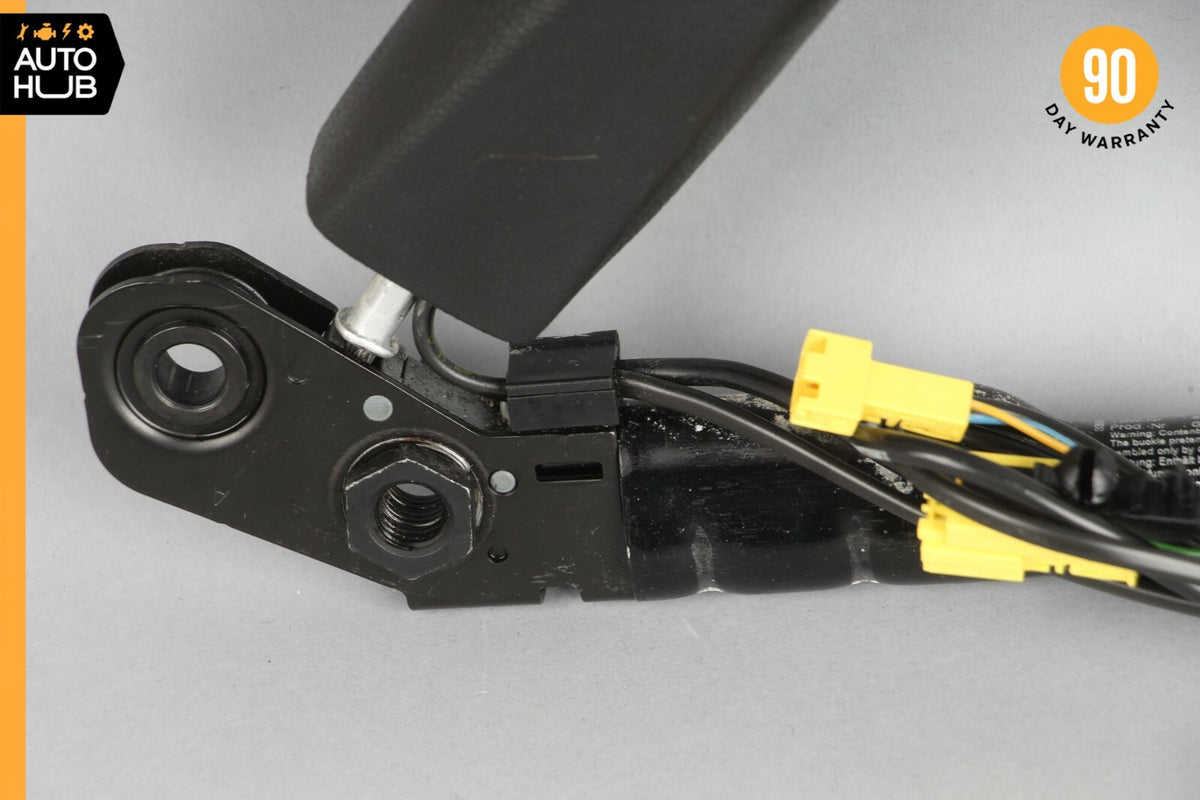 07-14 Mercedes W216 CL63 AMG S550 Front Left Driver Seat Belt Buckle Black OEM - photo 4