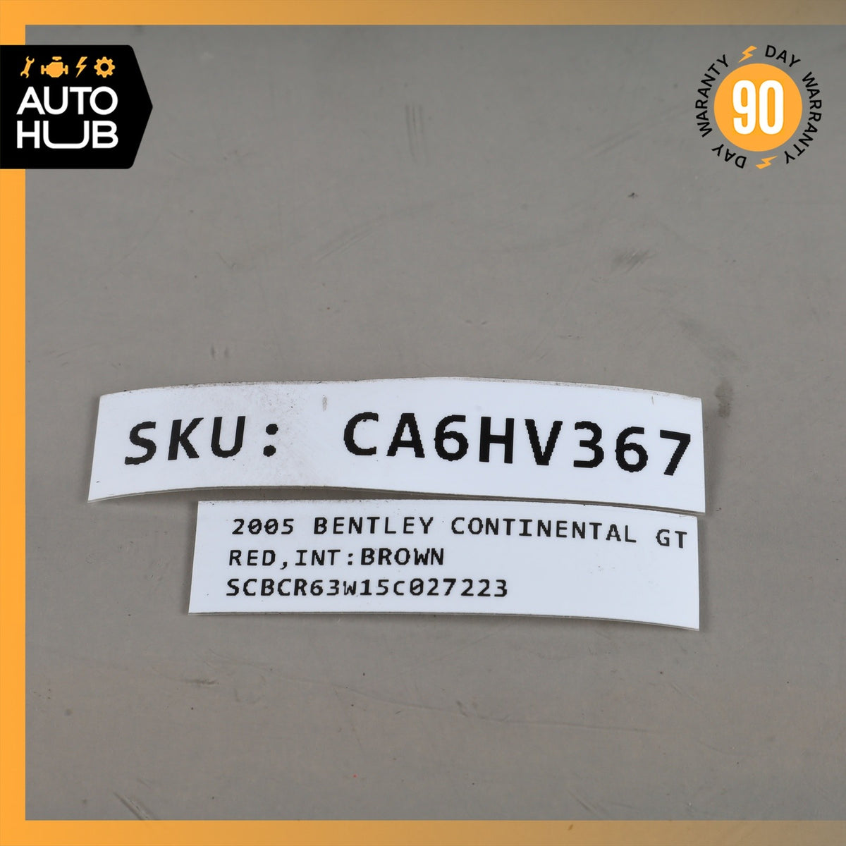 03-21 Bentley Continental GT Engine Throttle Body 07C133062C OEM 87k - photo 11