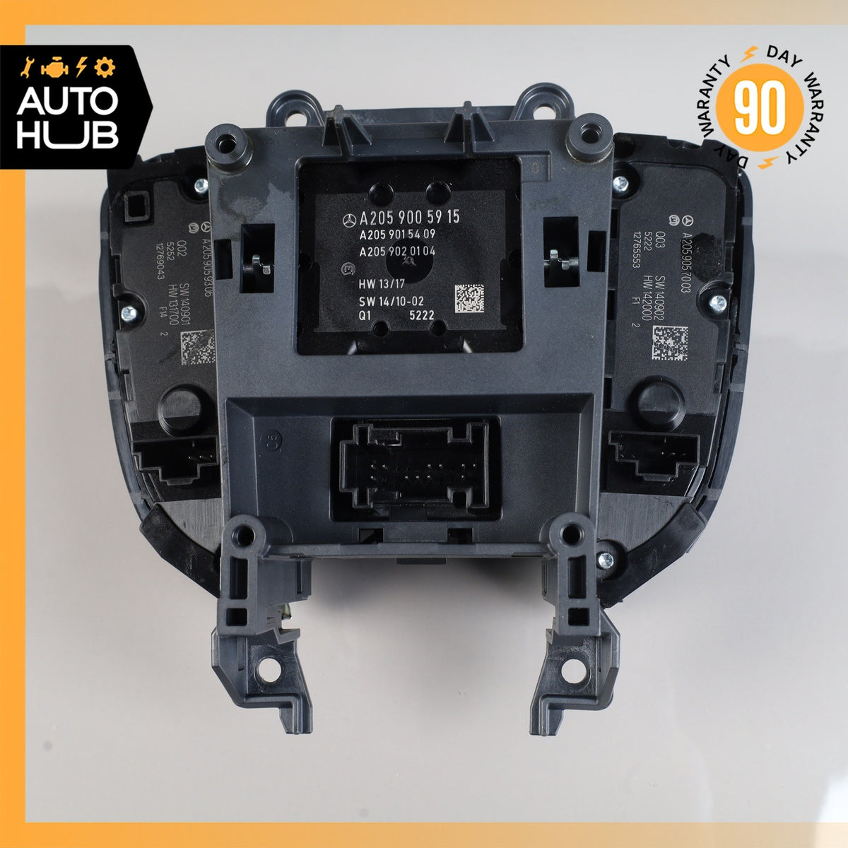 15-18 Mercedes W205 C300 C400 Center Console Multi Function Switch Control OEM - photo 12