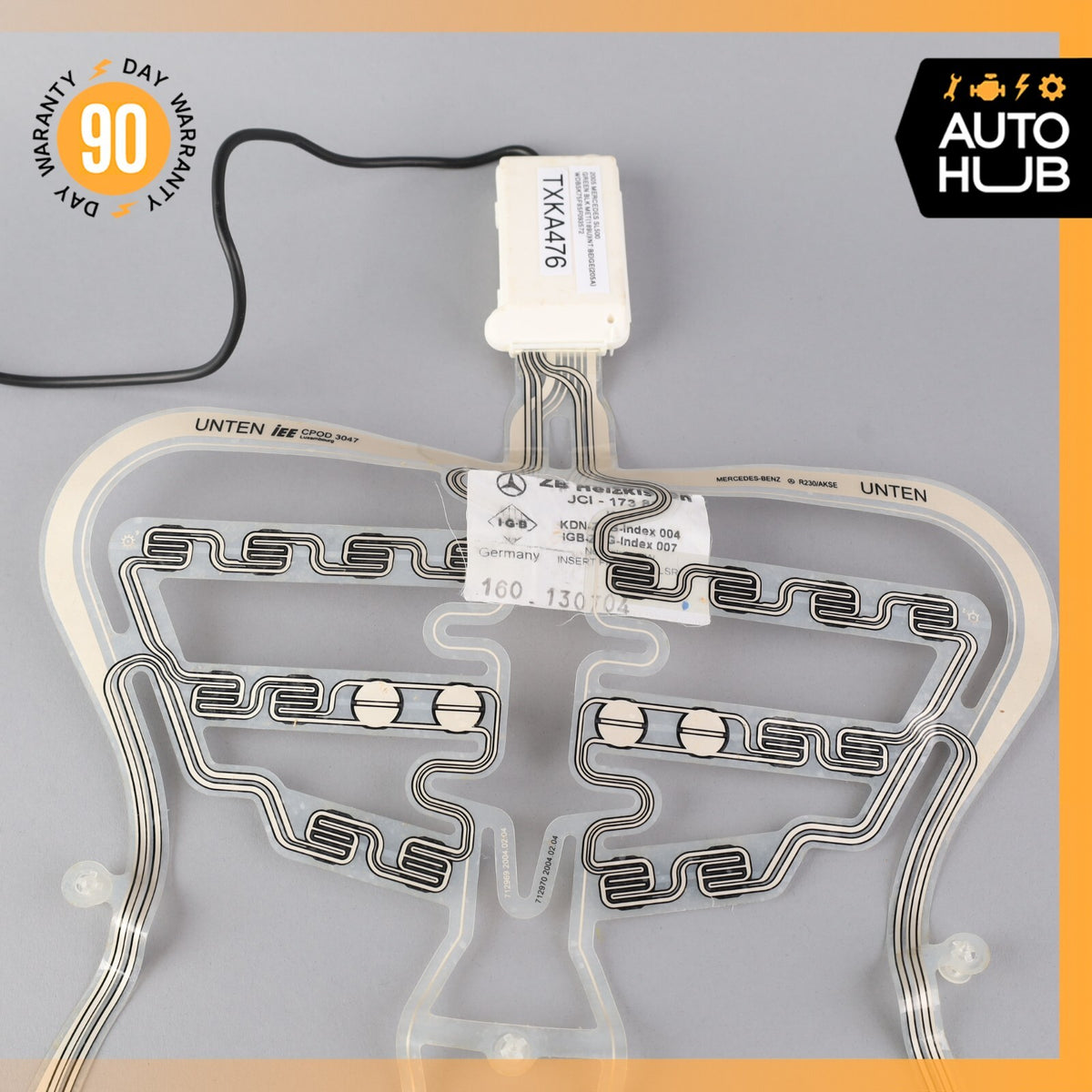 03-04 Mercedes R230 SL500 SL55 AMG Seat Occupancy Mat Sensor SRS 2308211551 OEM - photo 3