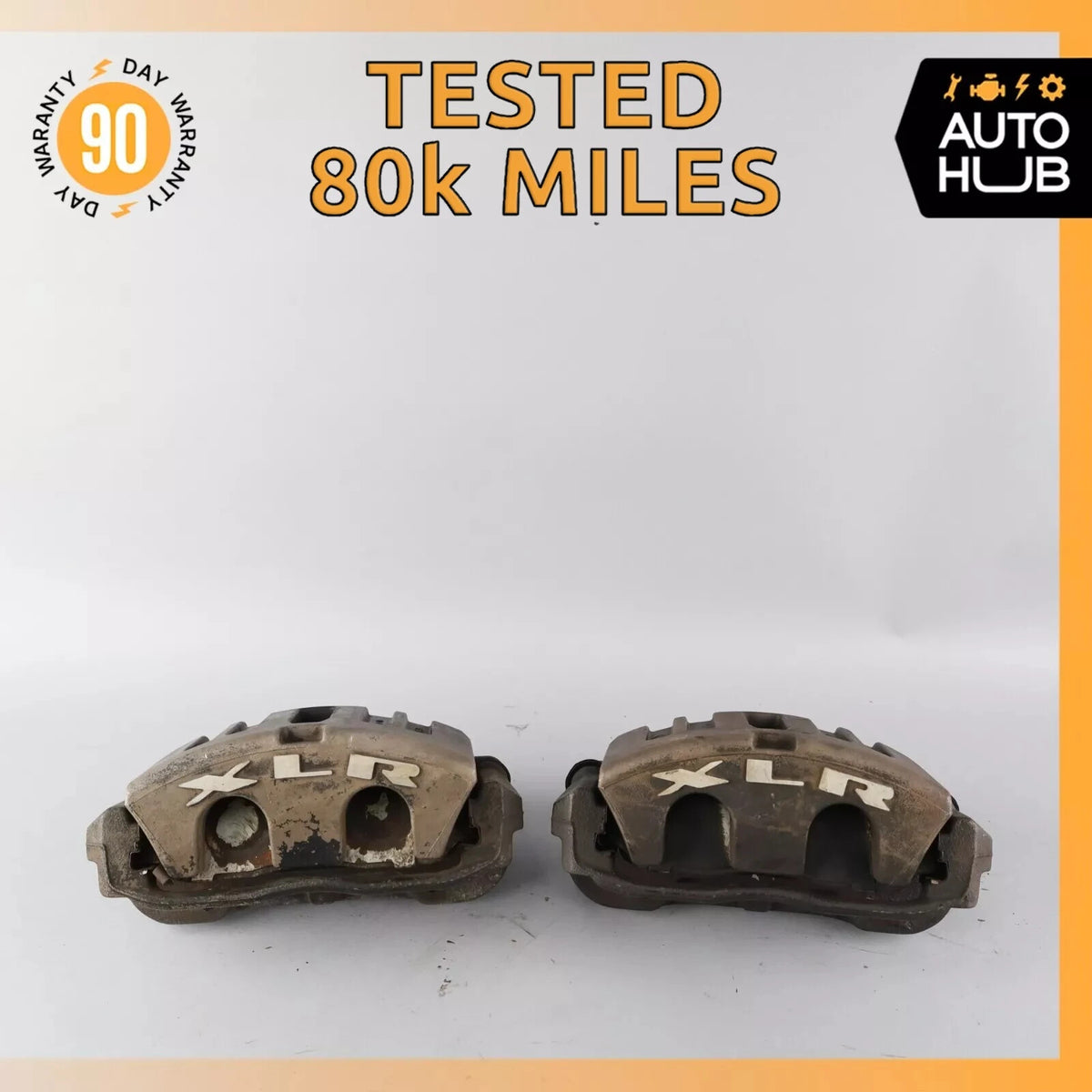 04-09 Cadillac XLR 4.6L Brake Calipers Front Left & Right Set 19208035 OEM 80k - photo 1
