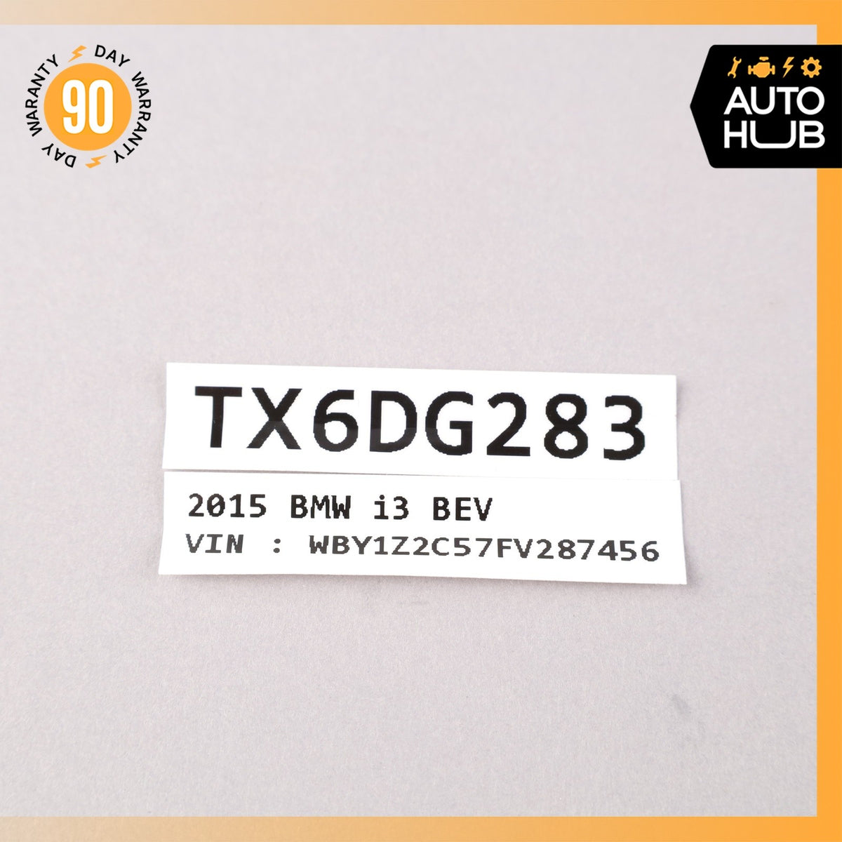 BMW i3 I01 Hybrid Electric Parking Brake Control Switch 6822521 OEM - photo 9