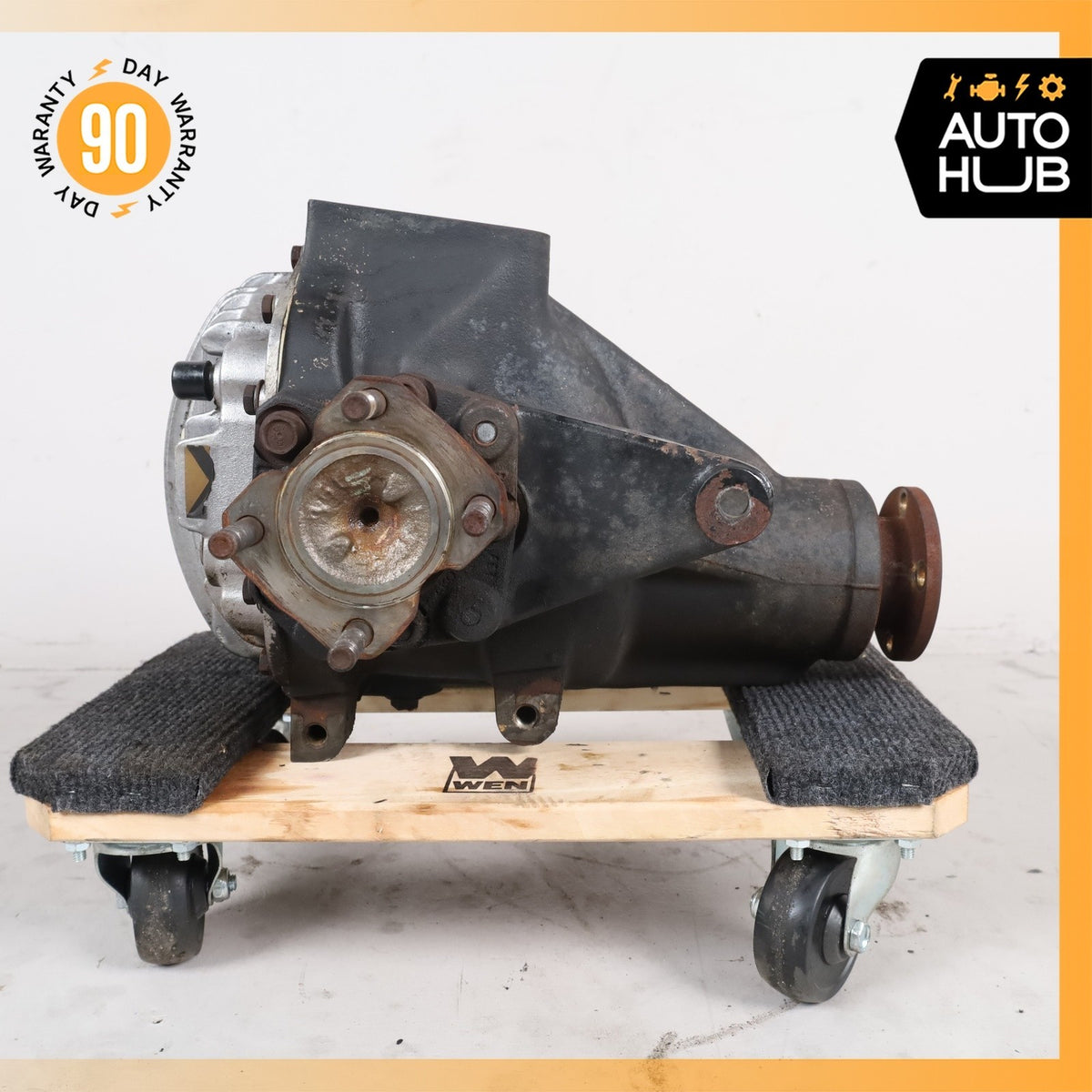00-04 Aston Martin DB7 Vantage Auto Rear Differential Diff Axle Carrier 3.06 38k - photo 4