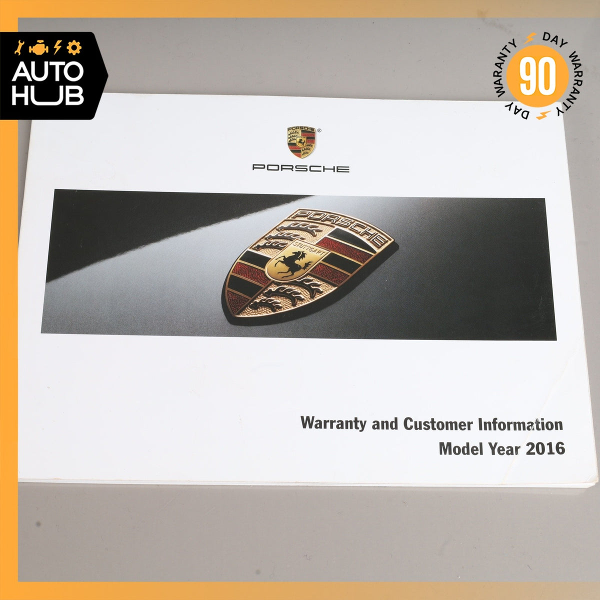 2016 Porsche Cayenne 958 Operator's Owner's Manual Book Assembly OEM - photo 9