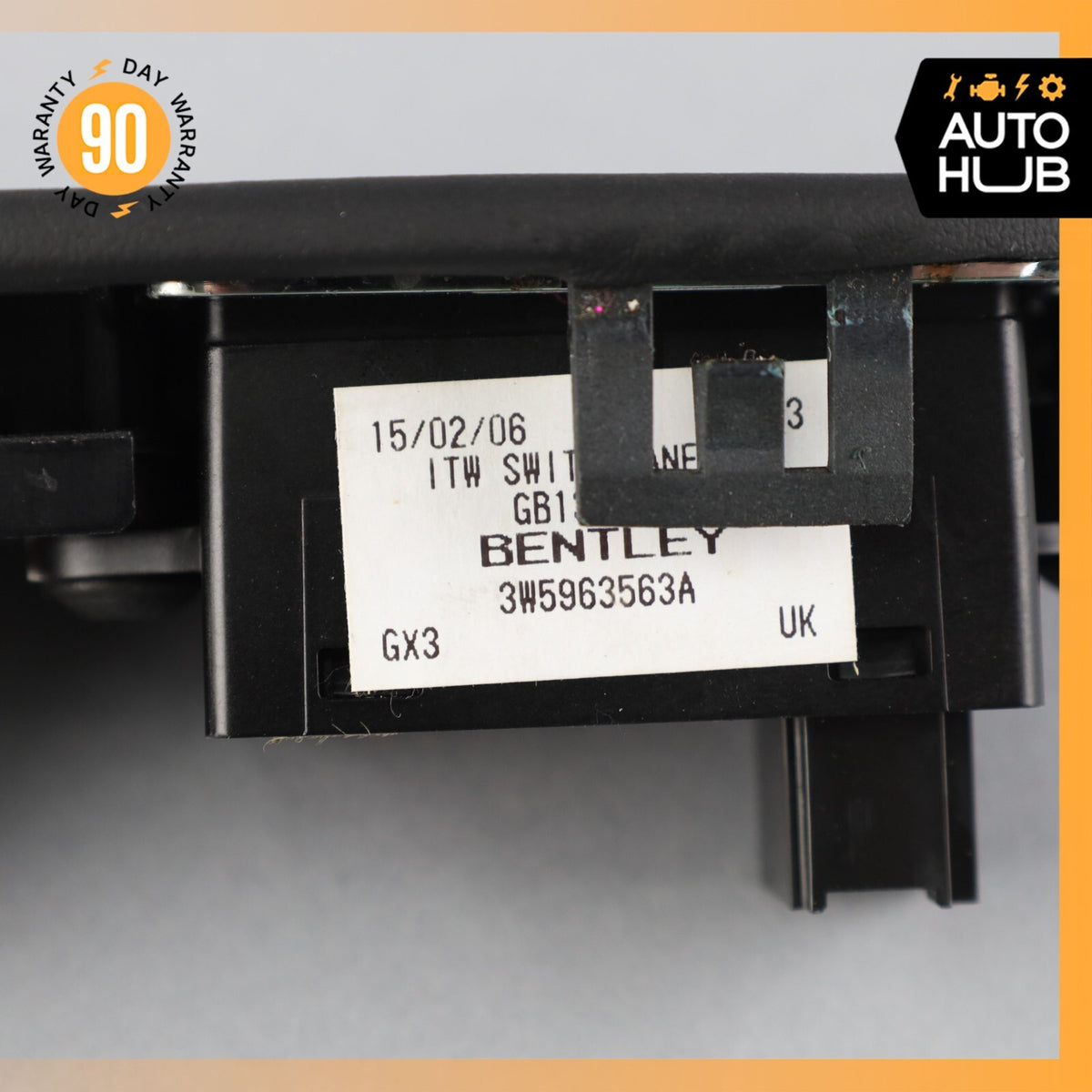 Bentley Continental Flying Spur Rear Left Window Regulator Switch Trim OEM - photo 9