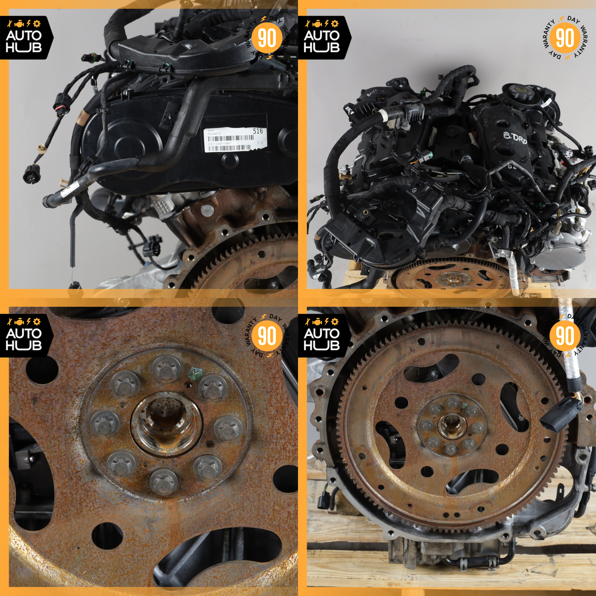 16-21 LR Range Rover Sport L494 L405 306DT Diesel 3.0L Engine Motor Assembly OEM - photo 8