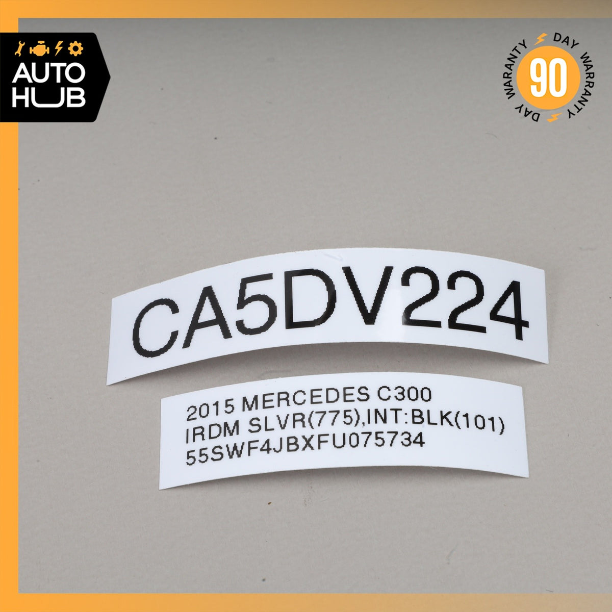 15-20 Mercedes W205 C300 C400 Dashboard Dash Board Trim Panel Right Side OEM - photo 6