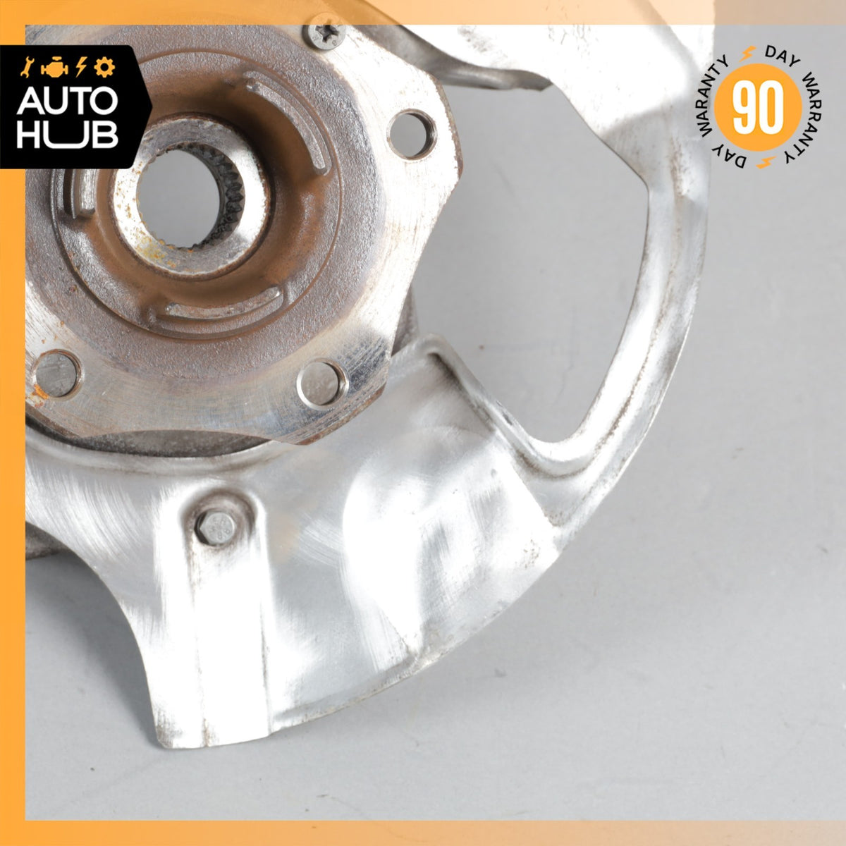 17-19 Porsche 991 911 Carrera 4S AWD Front Right Spindle Knuckle Hub OEM 24k - photo 4