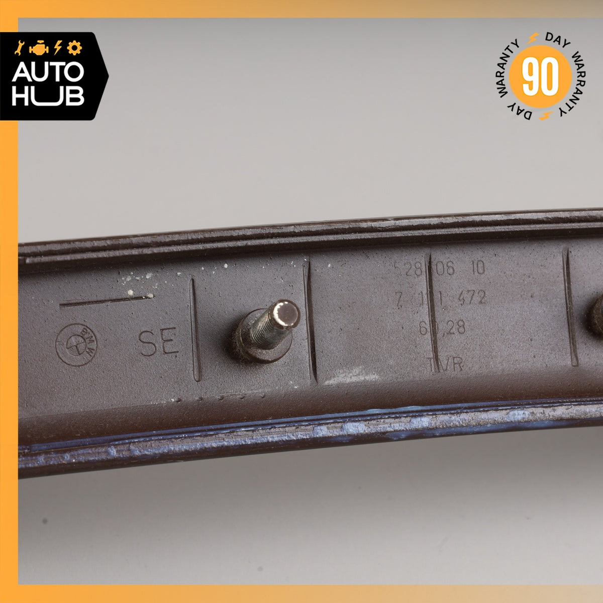 BMW E90 328i 335i Sedan Front Right Passenger Door Panel Trim Wood OEM - photo 11