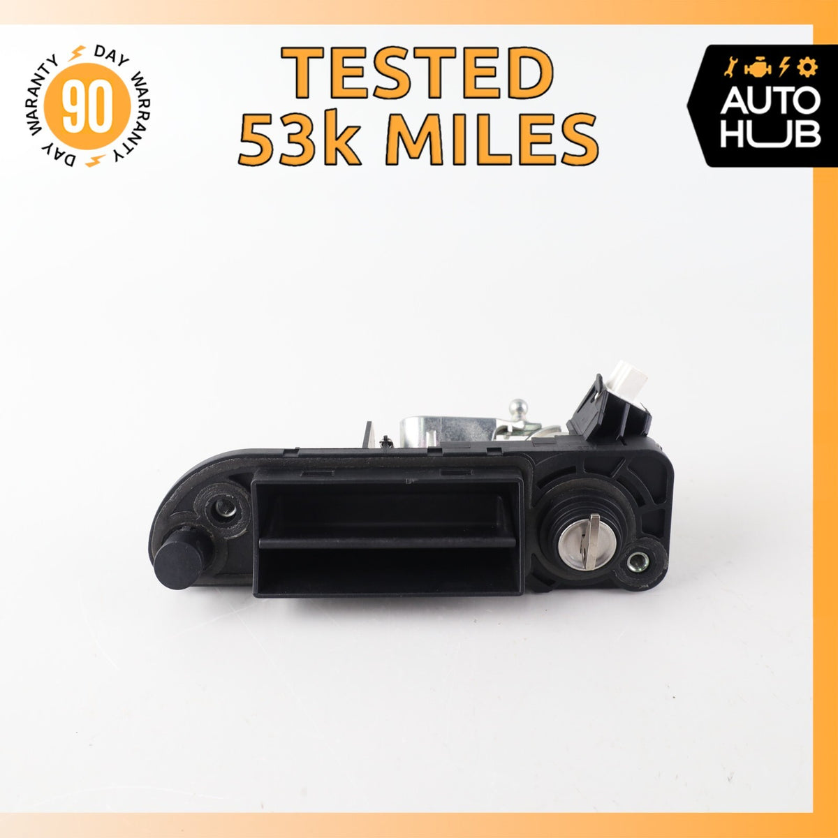 03-12 Mercedes R230 SL550 Trunk Lid Lock Latch Handle w/ Key 2307500393 OEM 53k - photo 1
