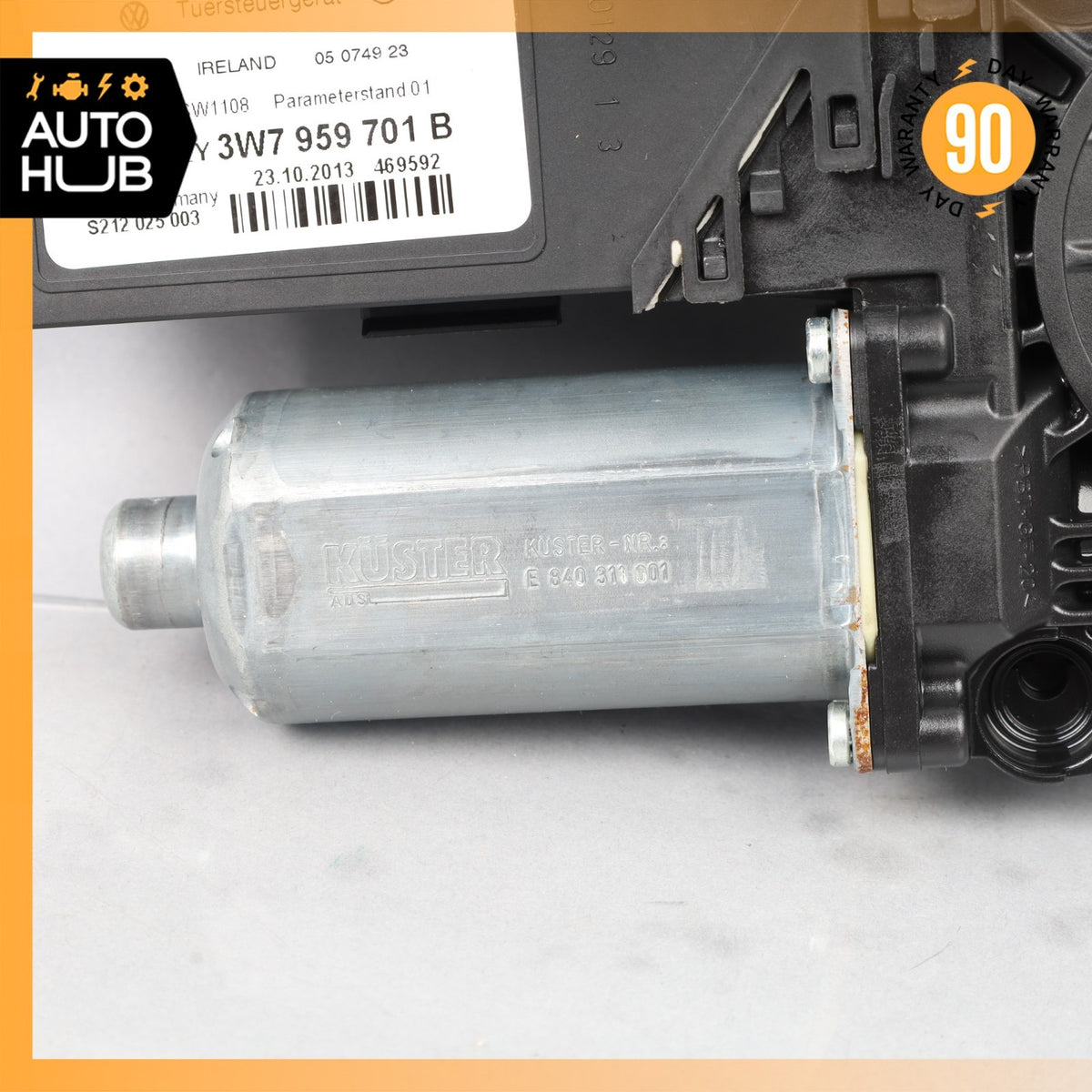 12-18 Bentley Continental GTC GT Front Left Door Window Regulator Motor OEM 32k - photo 11
