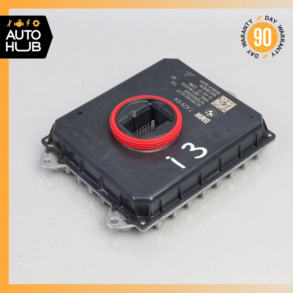 14-17 BMW i3 I01 Headlight Head Light Lamp LED Control Module 7408892 OEM - photo 2