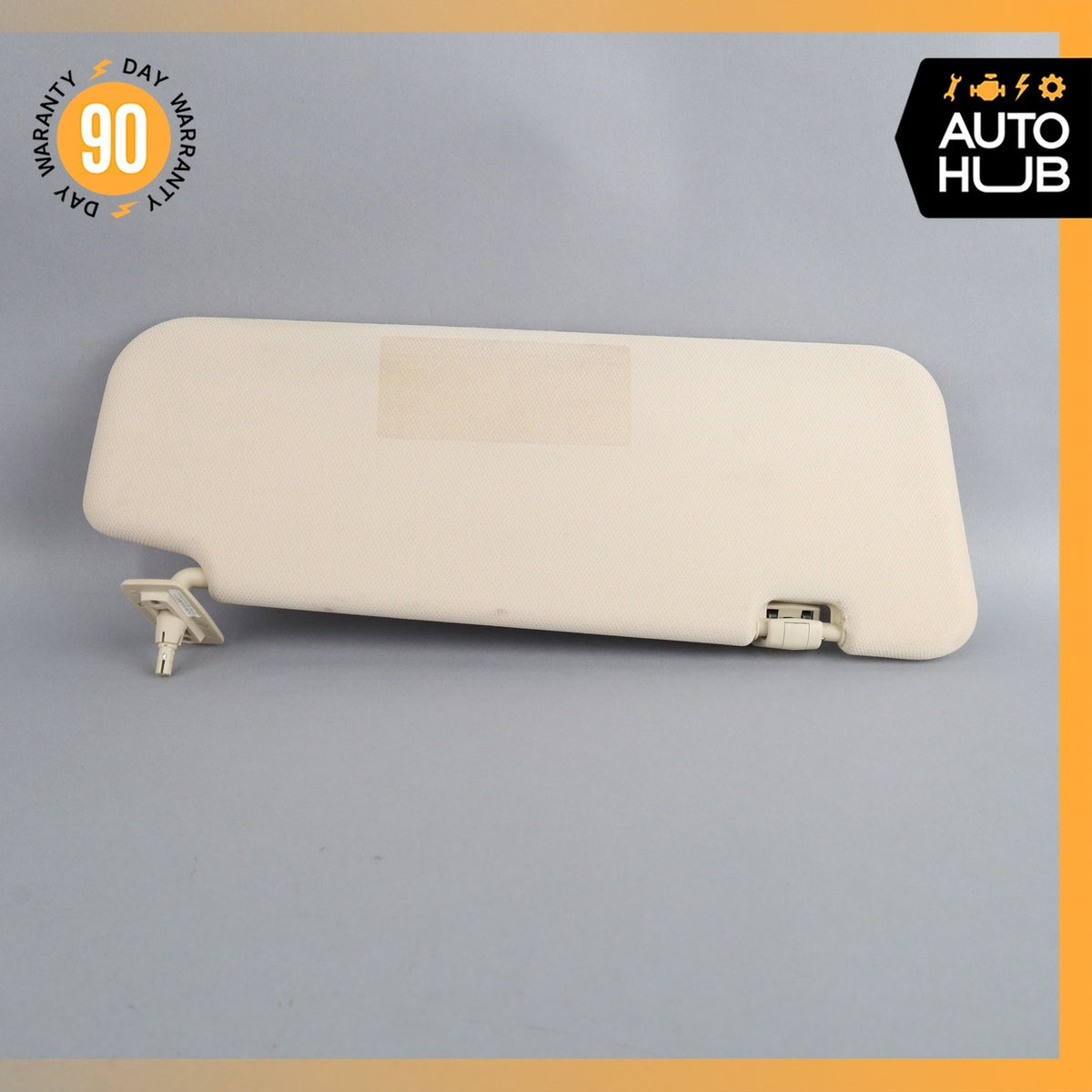 06-11 Mercedes W219 CLS550 CLS500 Front Left Side Sunvisor Sun Visor Beige OEM - photo 2