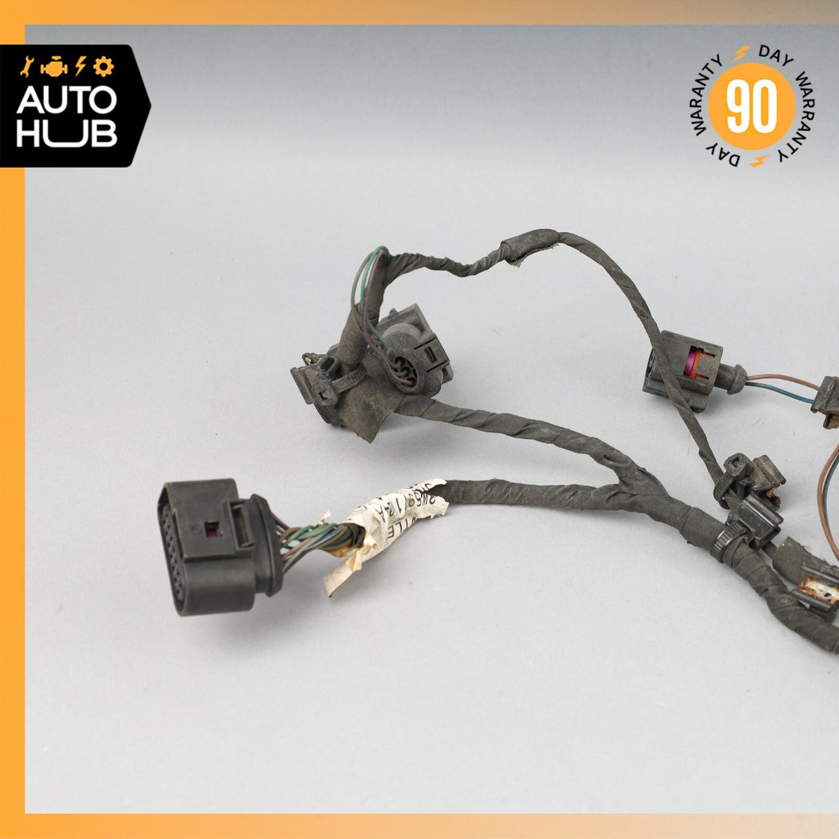 Bentley Continental Flying Spur Rear Bumper Parking Wire Harness w/ Marker Light - photo 15