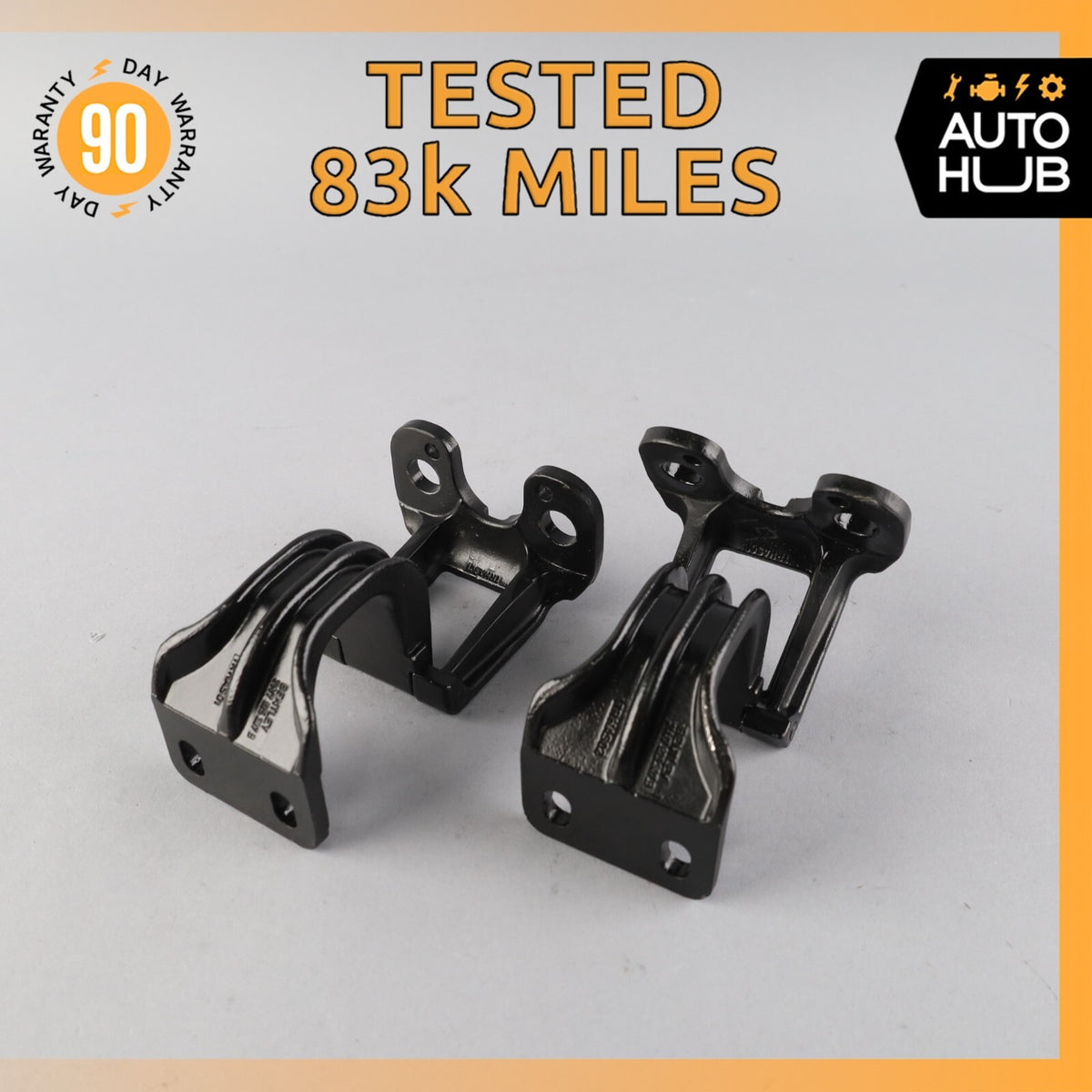 Bentley Continental GTC Speed Right & Left Convertible Top Hinge Bracket Set OEM - photo 1