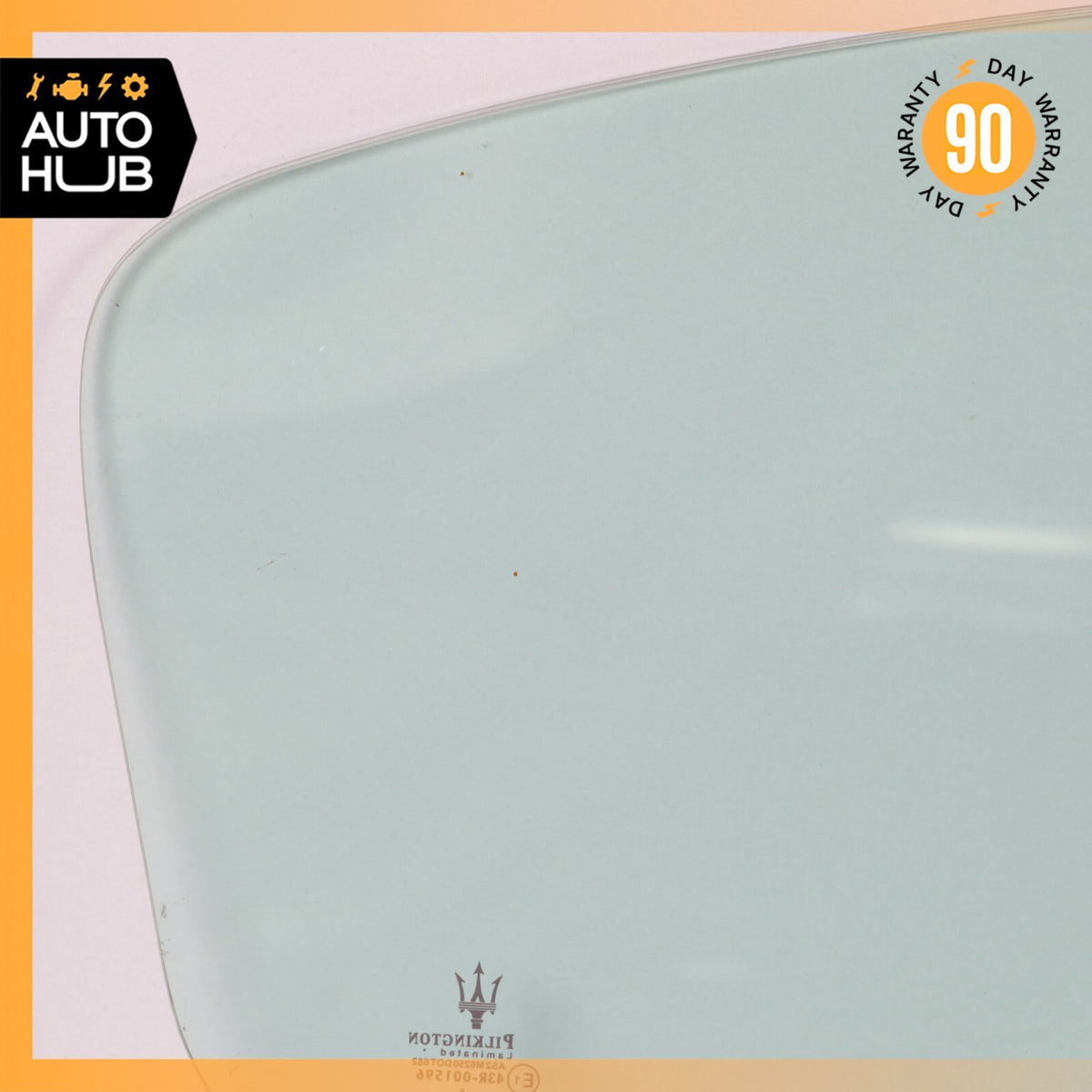 03-13 Maserati Quattroporte M139 Rear Left Side Door Window Glass OEM - photo 11
