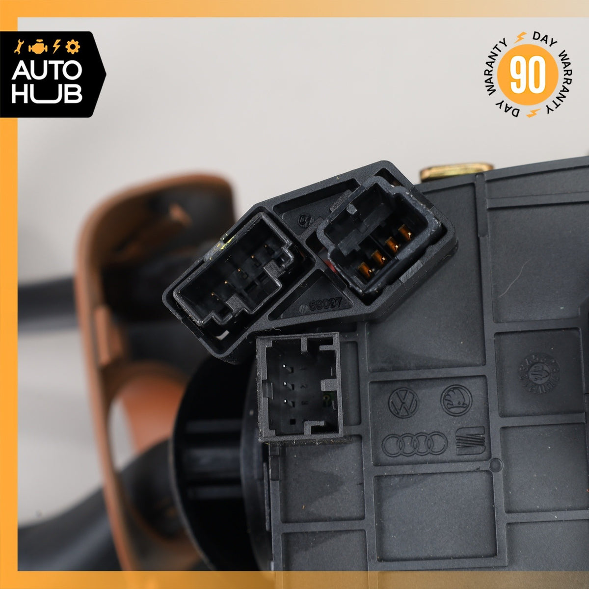 Bentley Continental GT GTC Steering Column Switches Clock Spring OEM 87k - photo 15